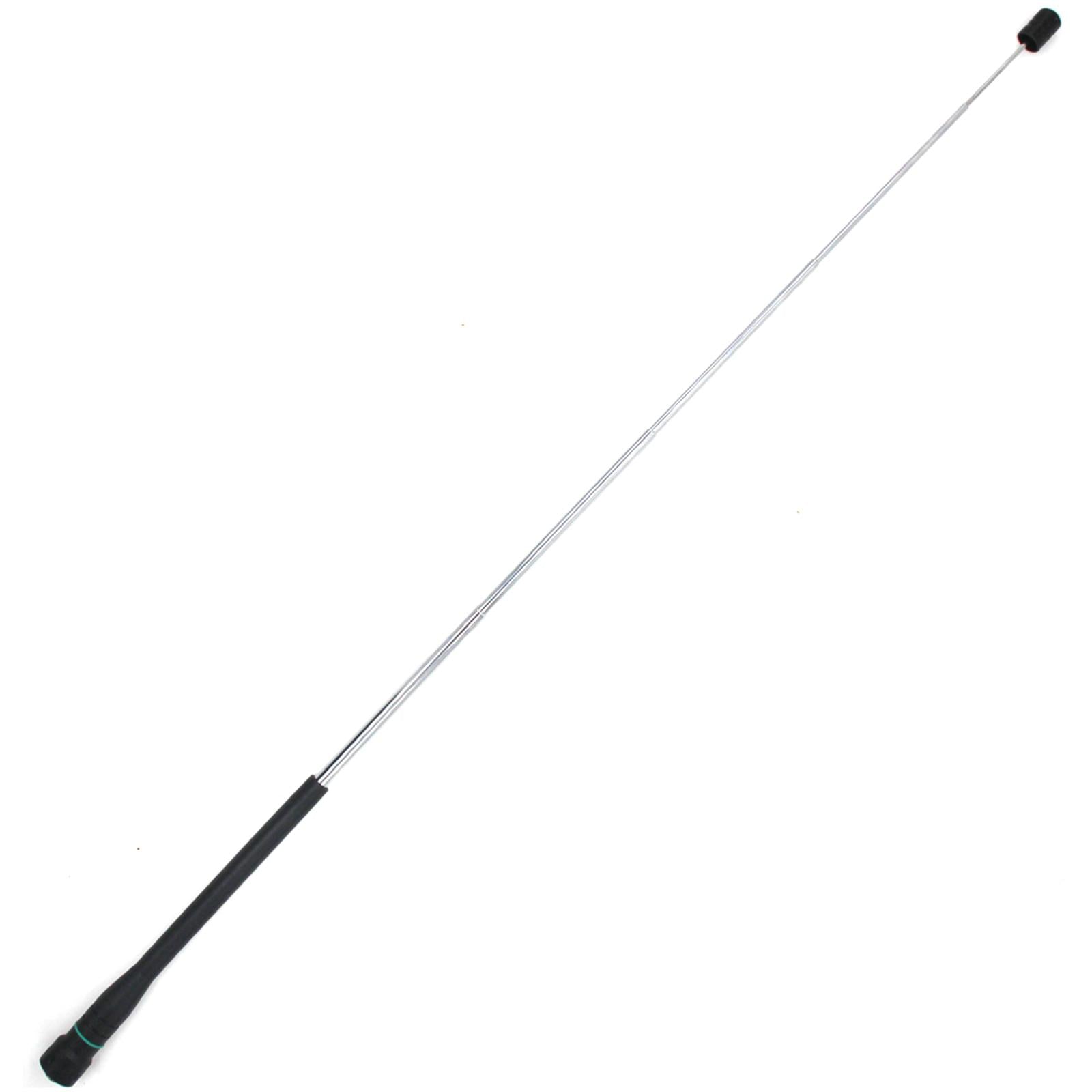 3xWalkie Talkie Radio Telescopic Antenna 13cm-48cm Long Antenna for UV-9R Plus