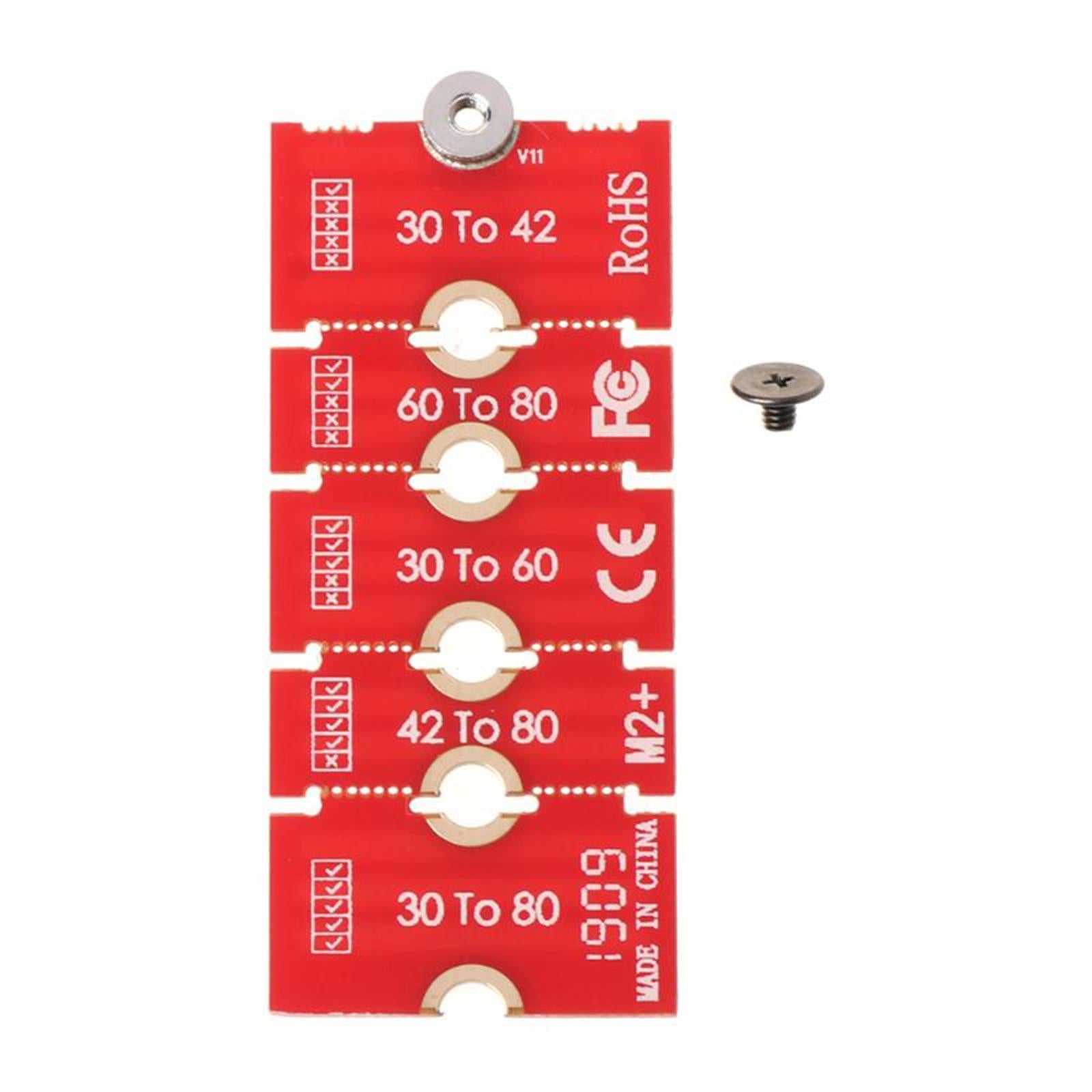 4xM.2 Length Extension Card Convert Card for Desktop Motherboard