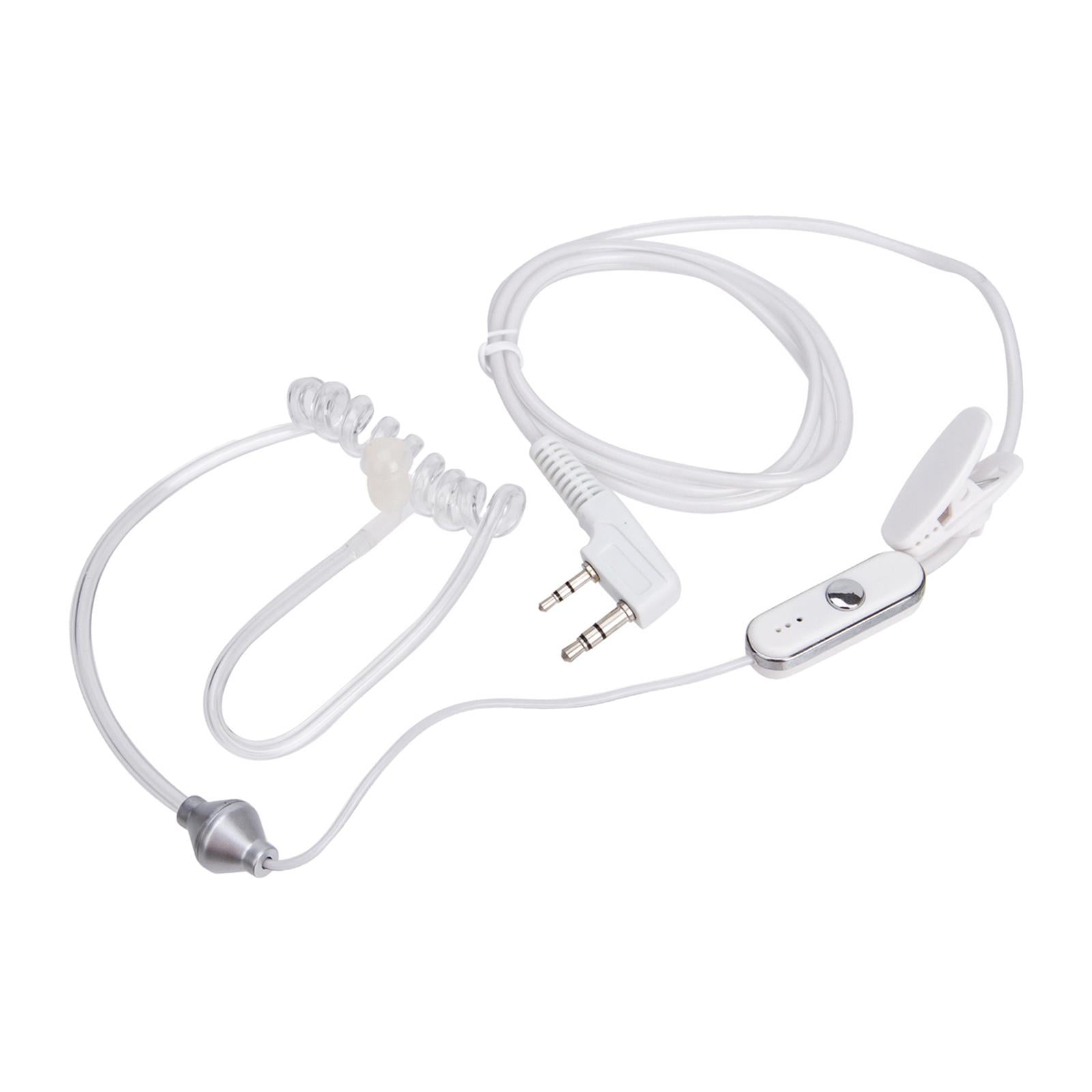 4xWalkie Talkie Earpiece Two Way Radio Earpiece Headset for UV5R BF-777 BF-658