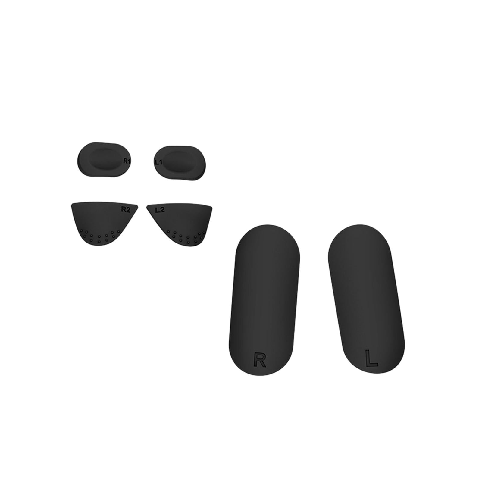2xAnti Slip Silicone Pad 6 in 1 Accessories Kit for PS VR2 Gaming Gamepad Grip