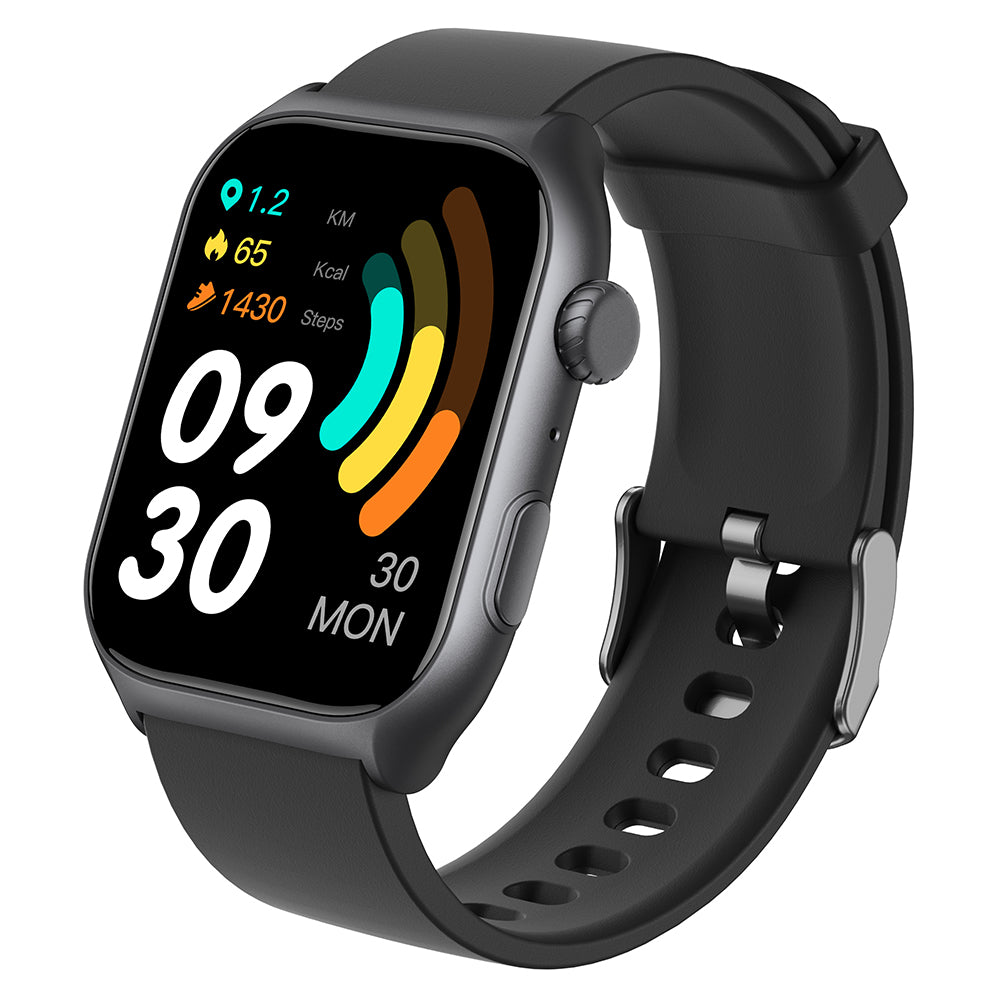 GTS7 PRO 2.0-inch Multiple Sports Modes Bluetooth Call Health Monitor Smart Watch - Black