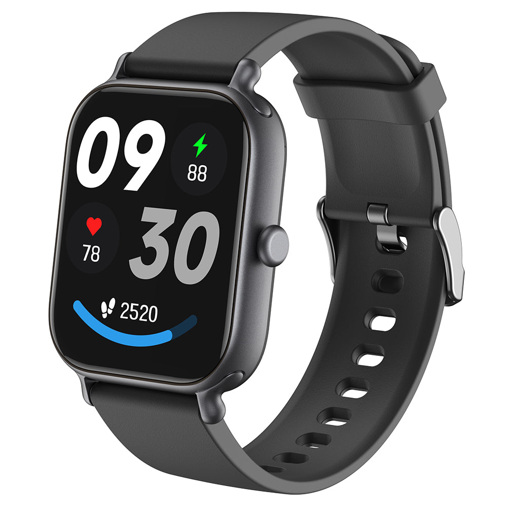 CX3 1.95-inch Bluetooth Calling Smart Watch Heart Rate Sleep Monitoring Fitness Tracker Smart Bracelet - Black