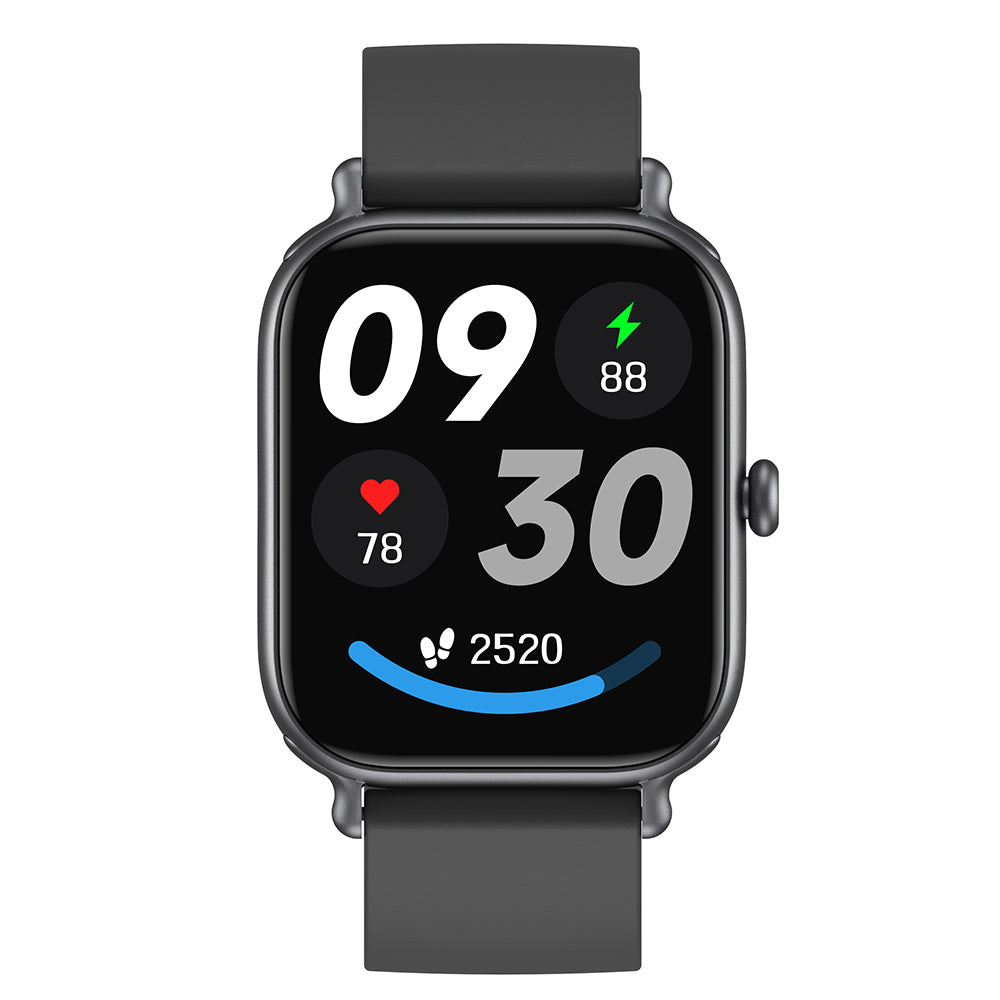 CX3 1.95-inch Bluetooth Calling Smart Watch Heart Rate Sleep Monitoring Fitness Tracker Smart Bracelet - Black