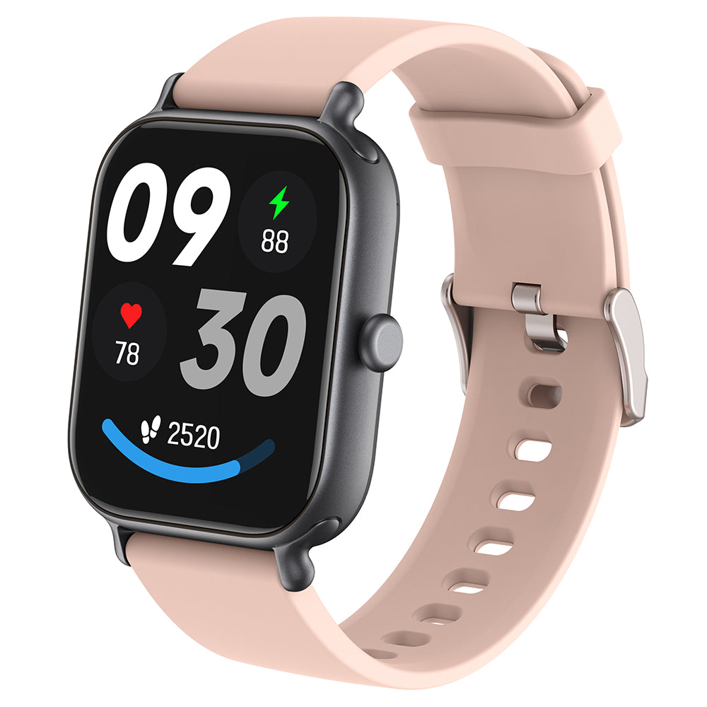 CX3 1.95-inch Bluetooth Calling Smart Watch Heart Rate Sleep Monitoring Fitness Tracker Smart Bracelet - Pink