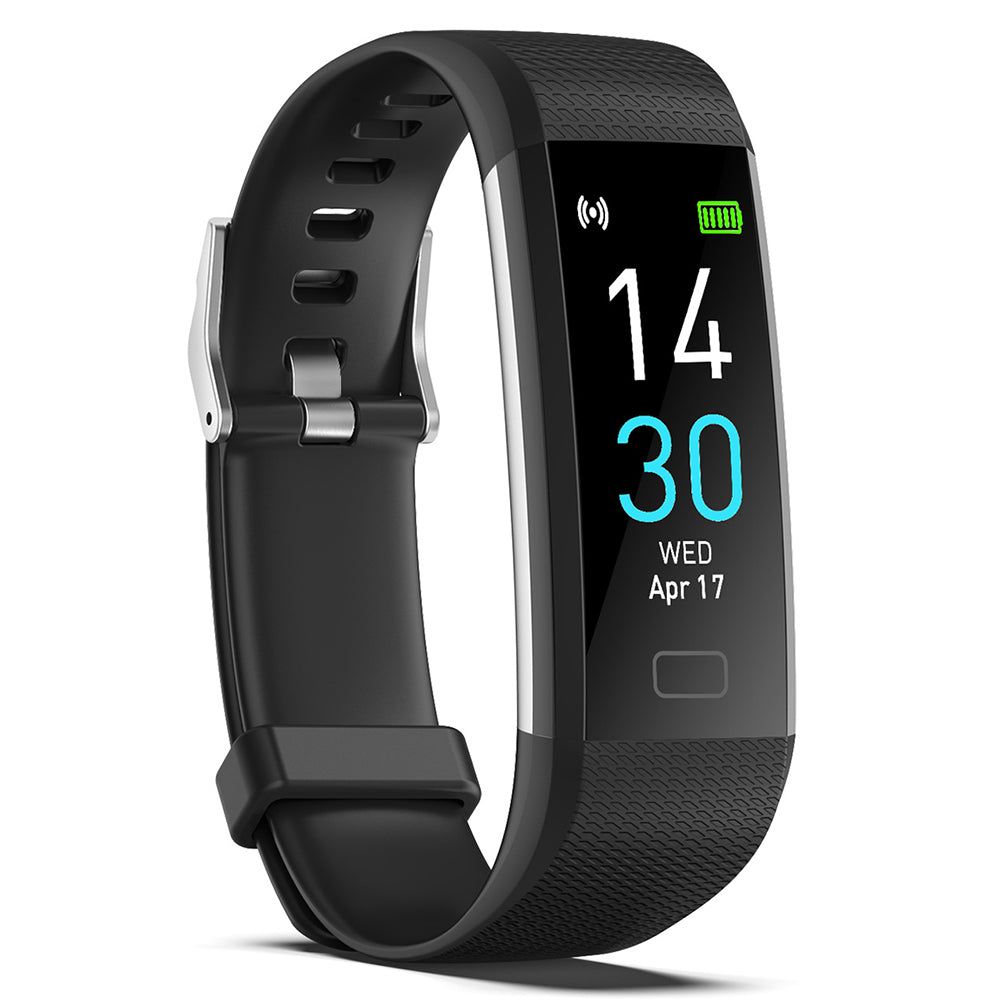 S5 0.96 Inch Screen Smart Watch Sports Bracelet Waterproof Intelligent Blood Pressure Watch - Black