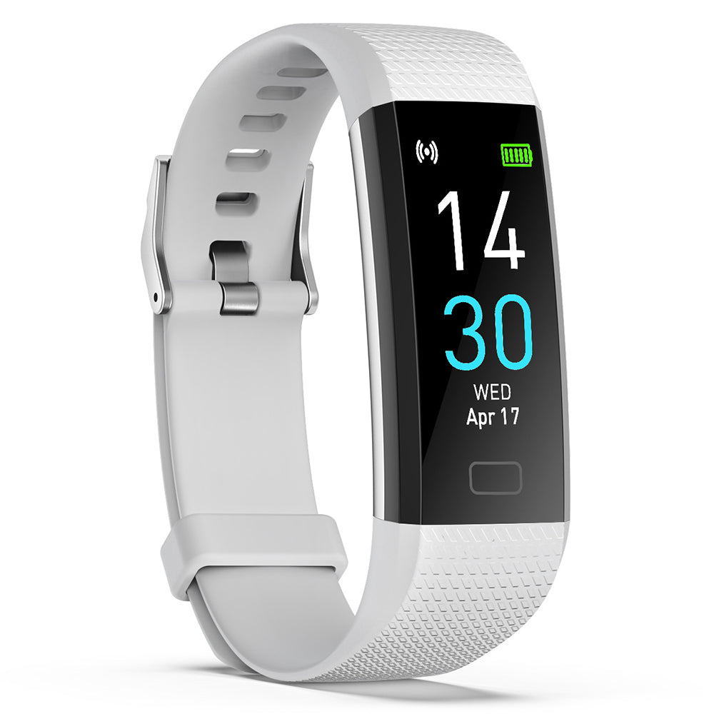 S5 0.96 Inch Screen Smart Watch Sports Bracelet Waterproof Intelligent Blood Pressure Watch - Light Grey