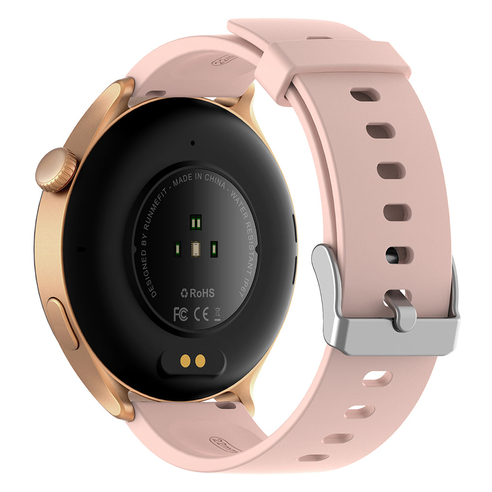 GTR2 1.46-inch Bluetooth Calling Sport Watch Multi-sport Mode Smart Watch Heart Rate Sleep Monitoring - Gold  /  Pink