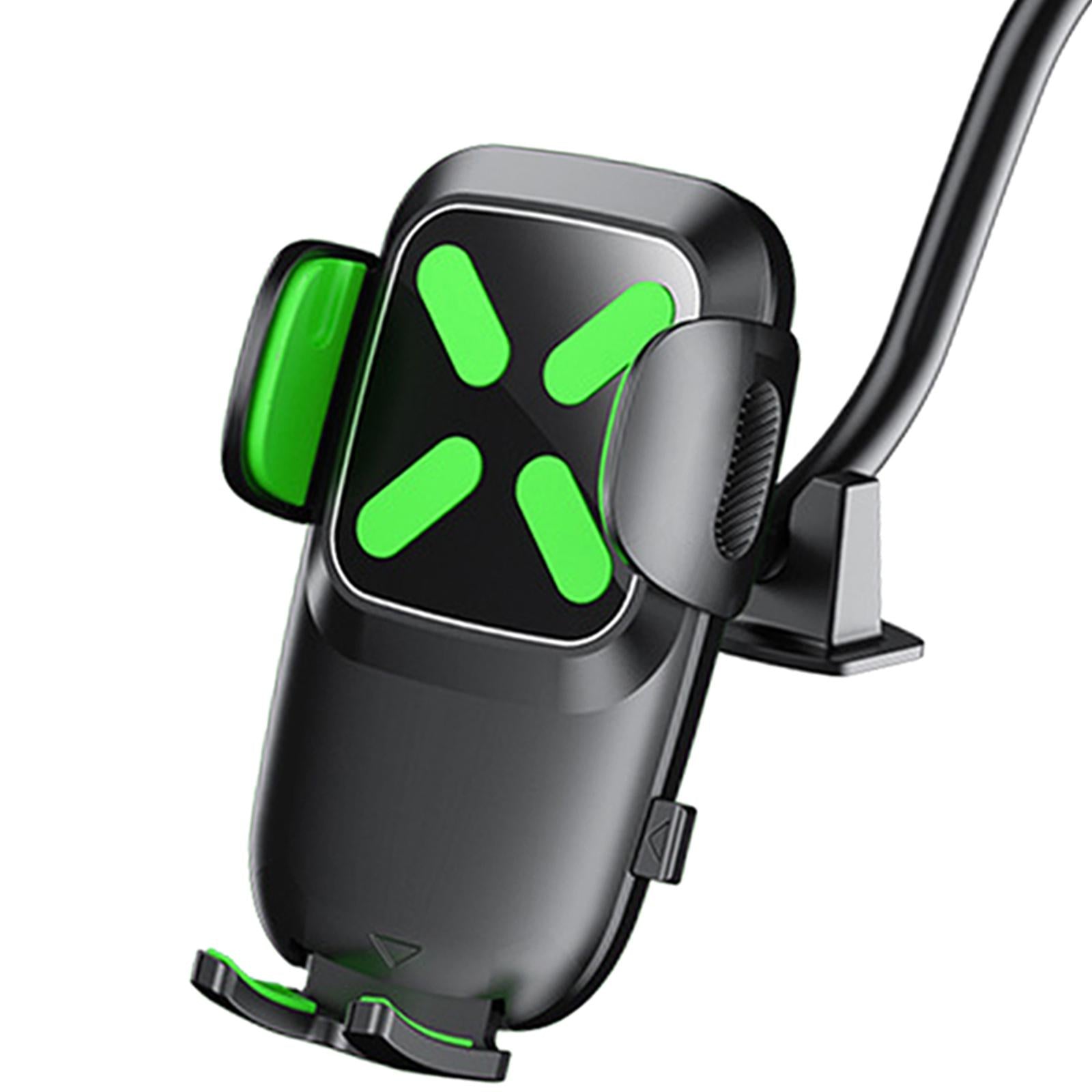 Car Phone Holder Automatic Phone Mount Sturdy Dashboard Mini Car Phone Mount Green B
