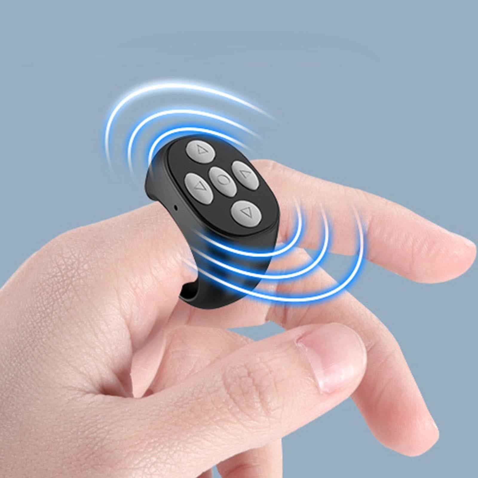 Remote Control Page Turner Phone Wireless Camera Shutter Remote Control Ring