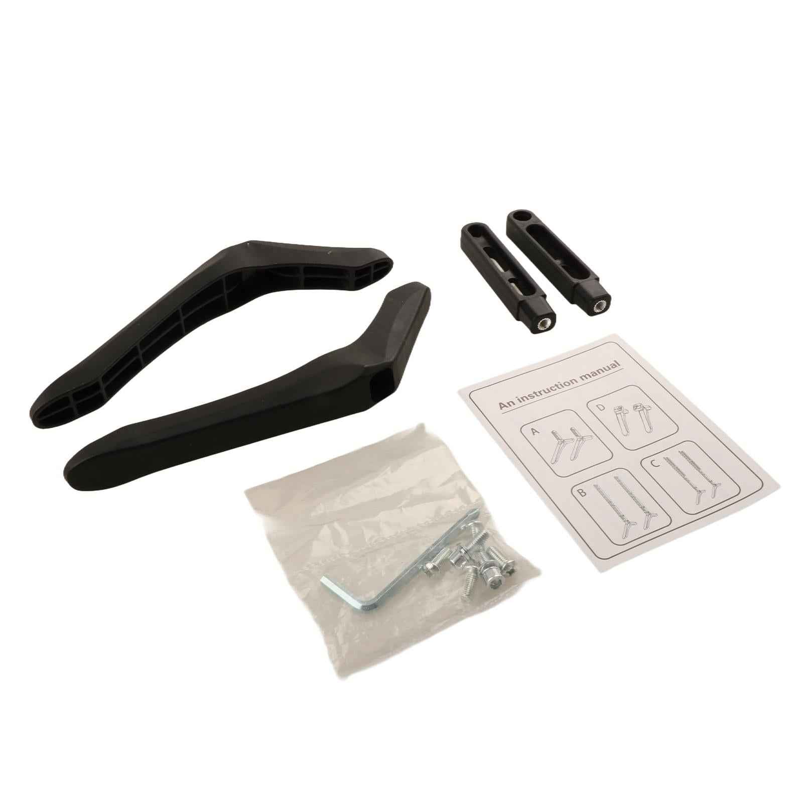2Pcs Table Top TV Stand Base for Most TVs Anti Slip Angle Adjustable TV Legs