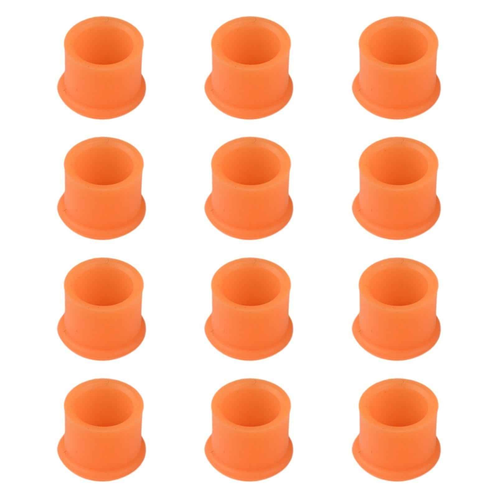 12 Pieces RCA Caps RCA Connector Dustproof Caps for Speakers Home Theater TV