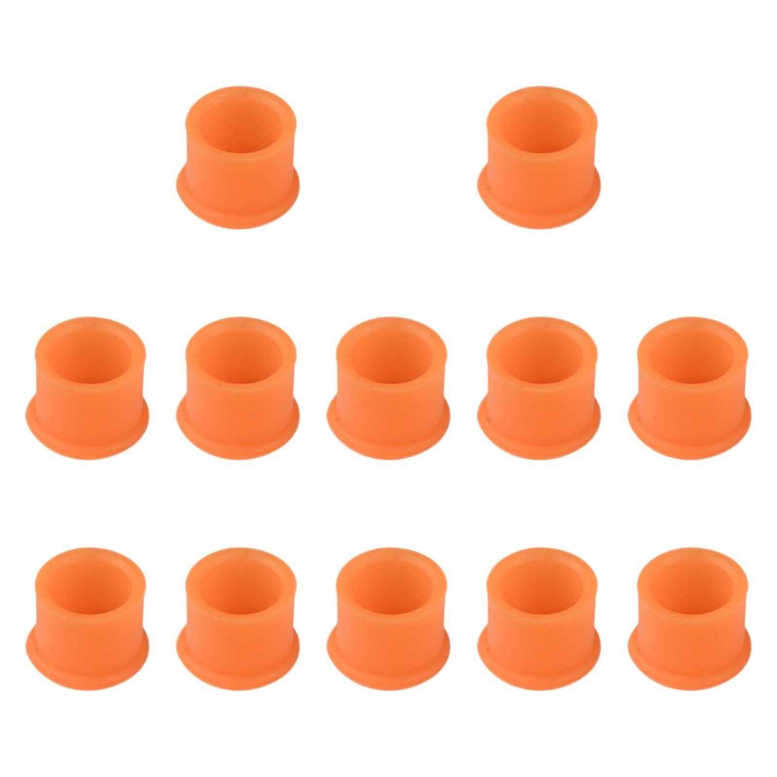 12 Pieces RCA Caps RCA Connector Dustproof Caps for Speakers Home Theater TV