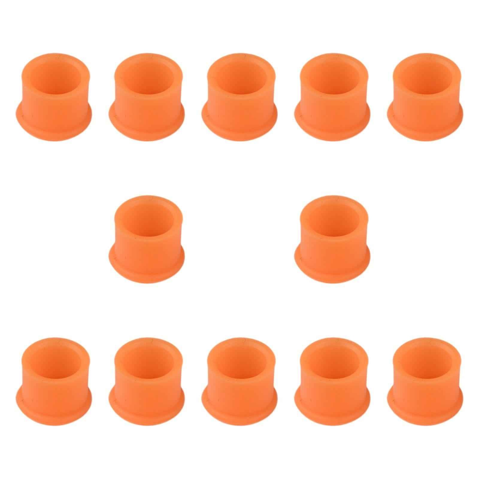12 Pieces RCA Caps RCA Connector Dustproof Caps for Speakers Home Theater TV