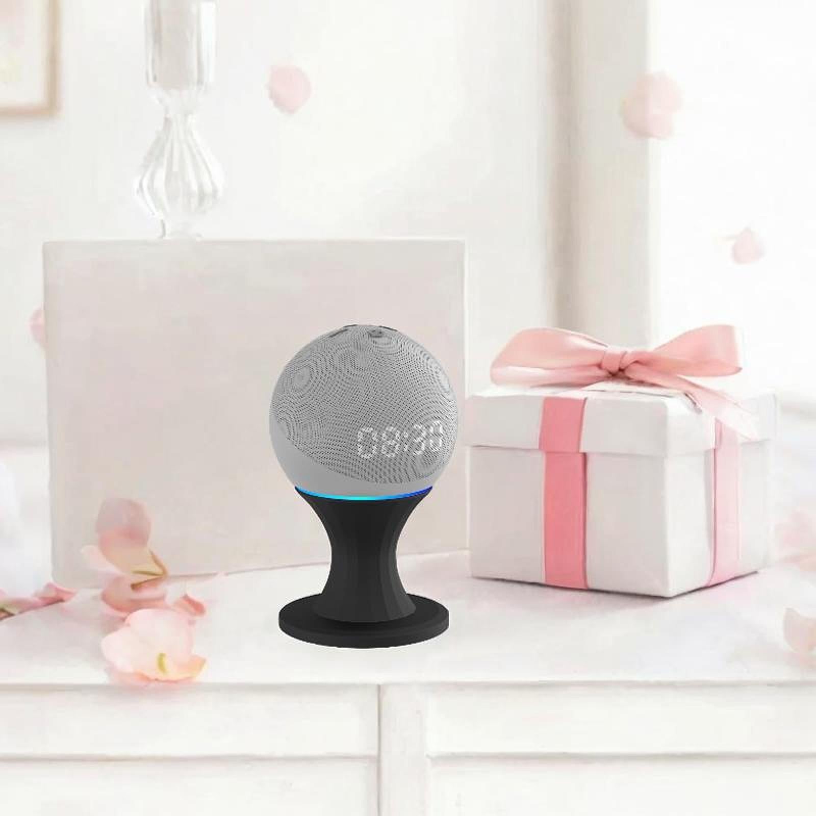 Desktop Speaker Stand Small Speaker Bracket for Indoor Game Room Living Room Black