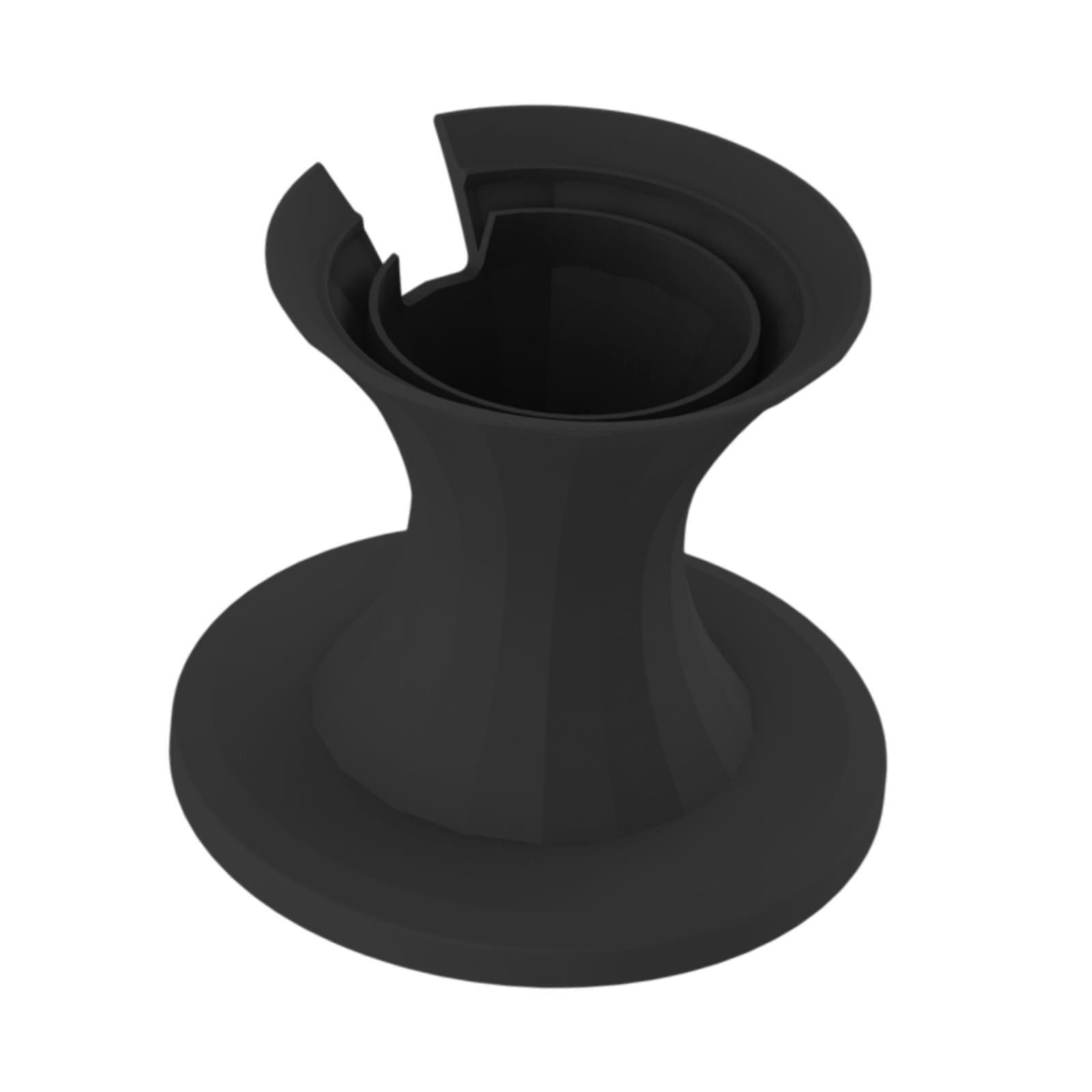 Desktop Speaker Stand Small Speaker Bracket for Indoor Game Room Living Room Black