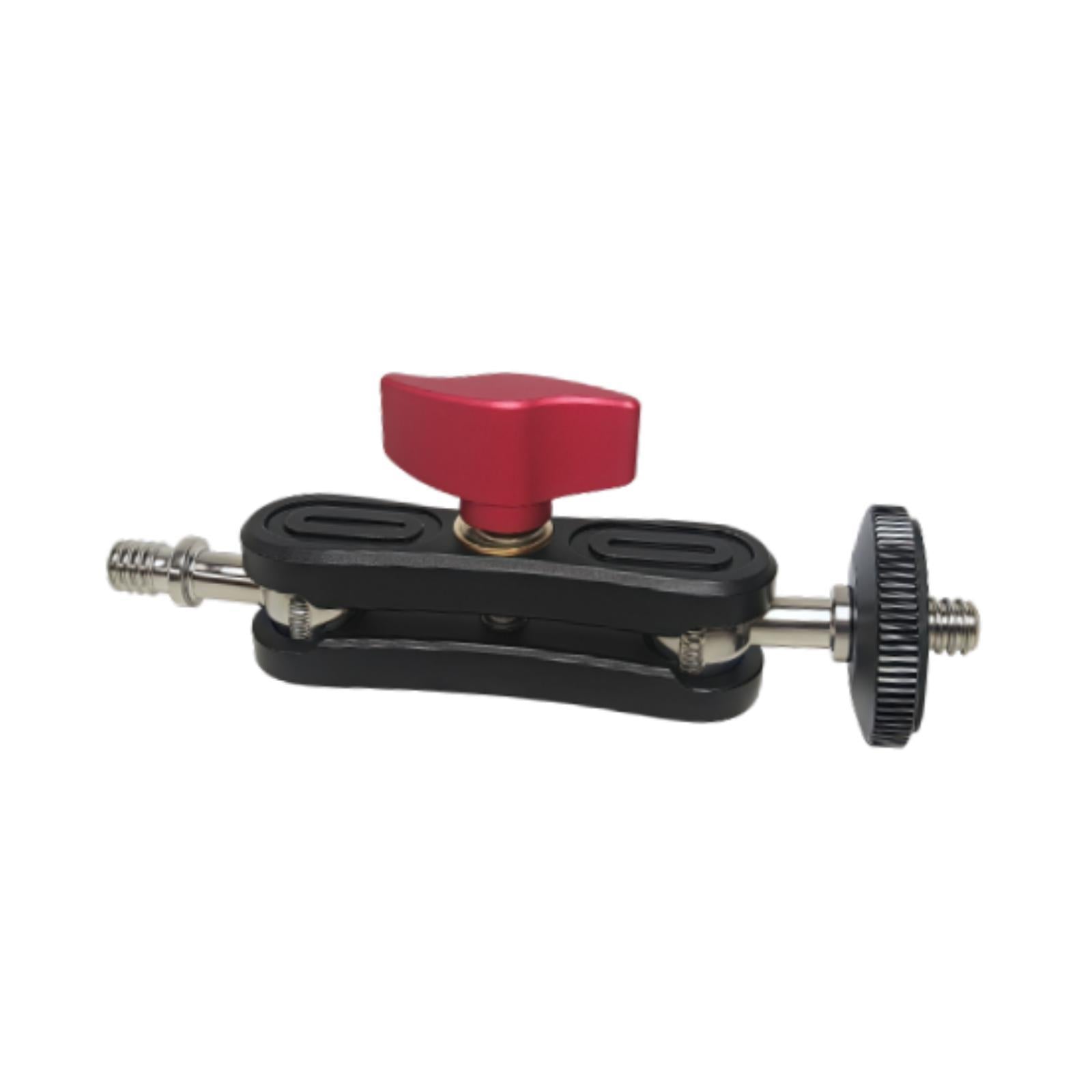 Action Camera Clamp Mount Extension Bracket for Microphone DSLR Camera Flash 92mm