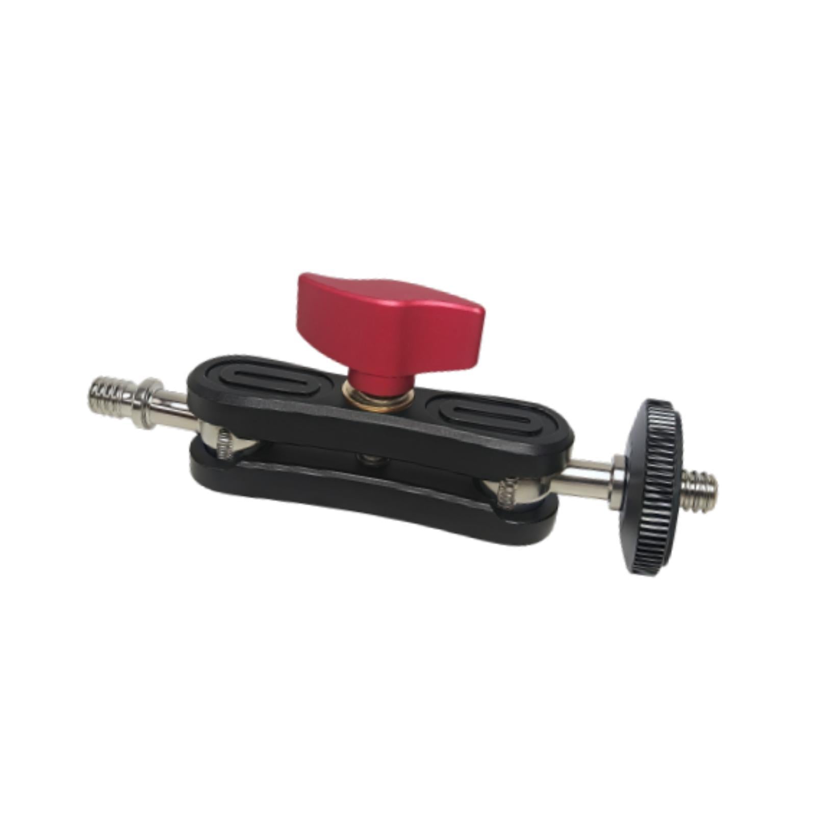 Action Camera Clamp Mount Extension Bracket for Microphone DSLR Camera Flash 92mm