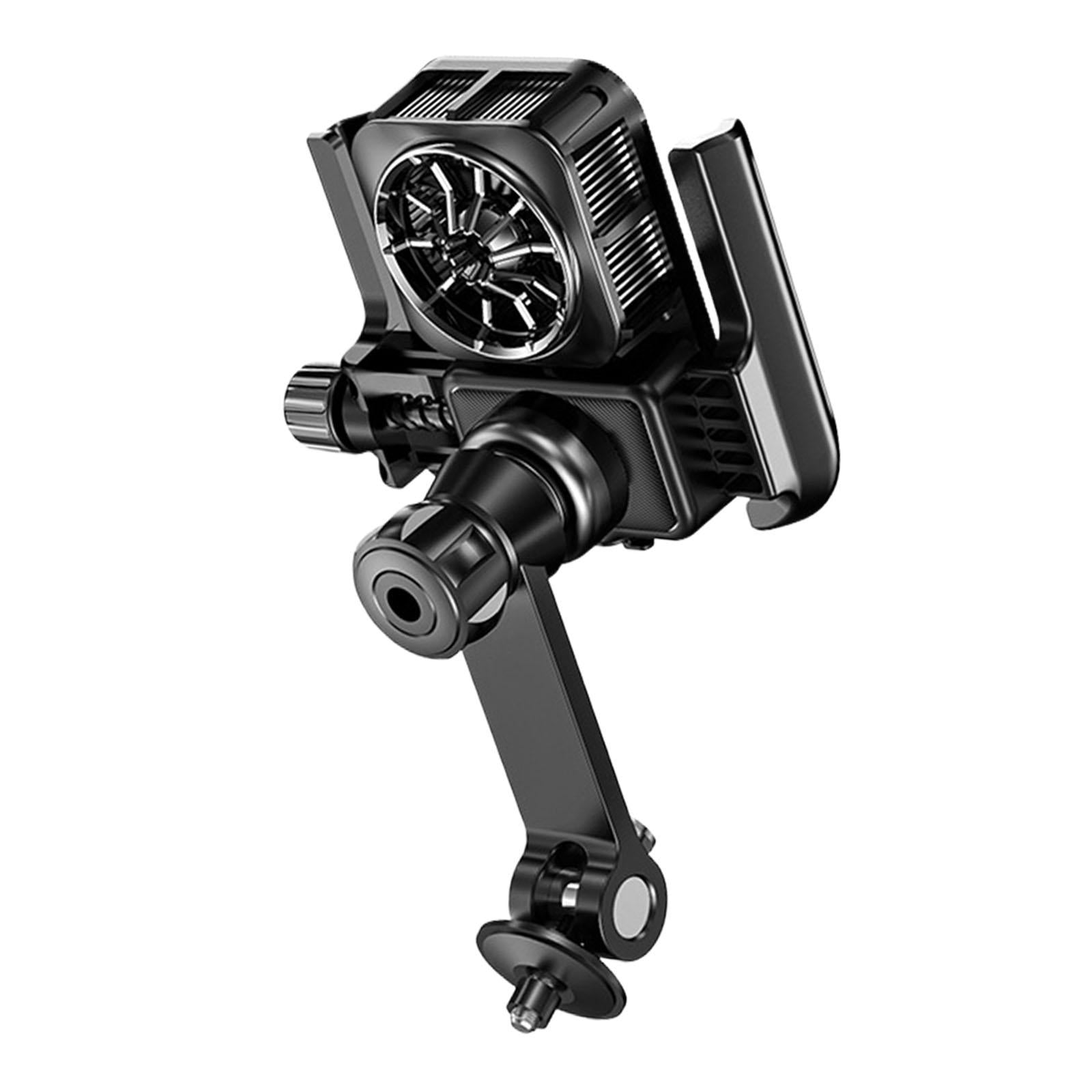 Motorcycle Bike Phone Cooler Holder Stable Mobile Phone Cooling Fan GW06 14