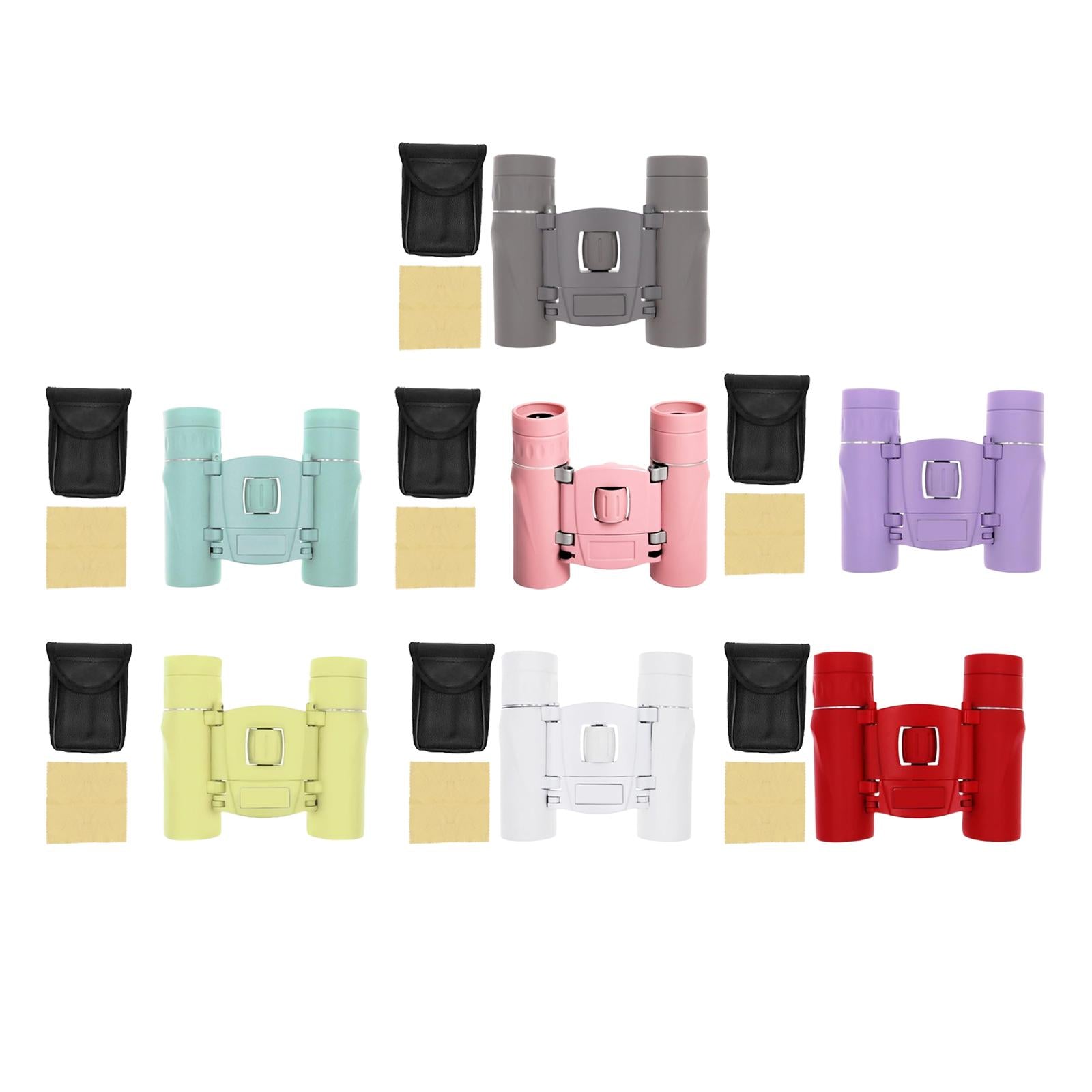 Mini Binoculars Compact Small Telescope for Bird Watching Concerts Traveling Green