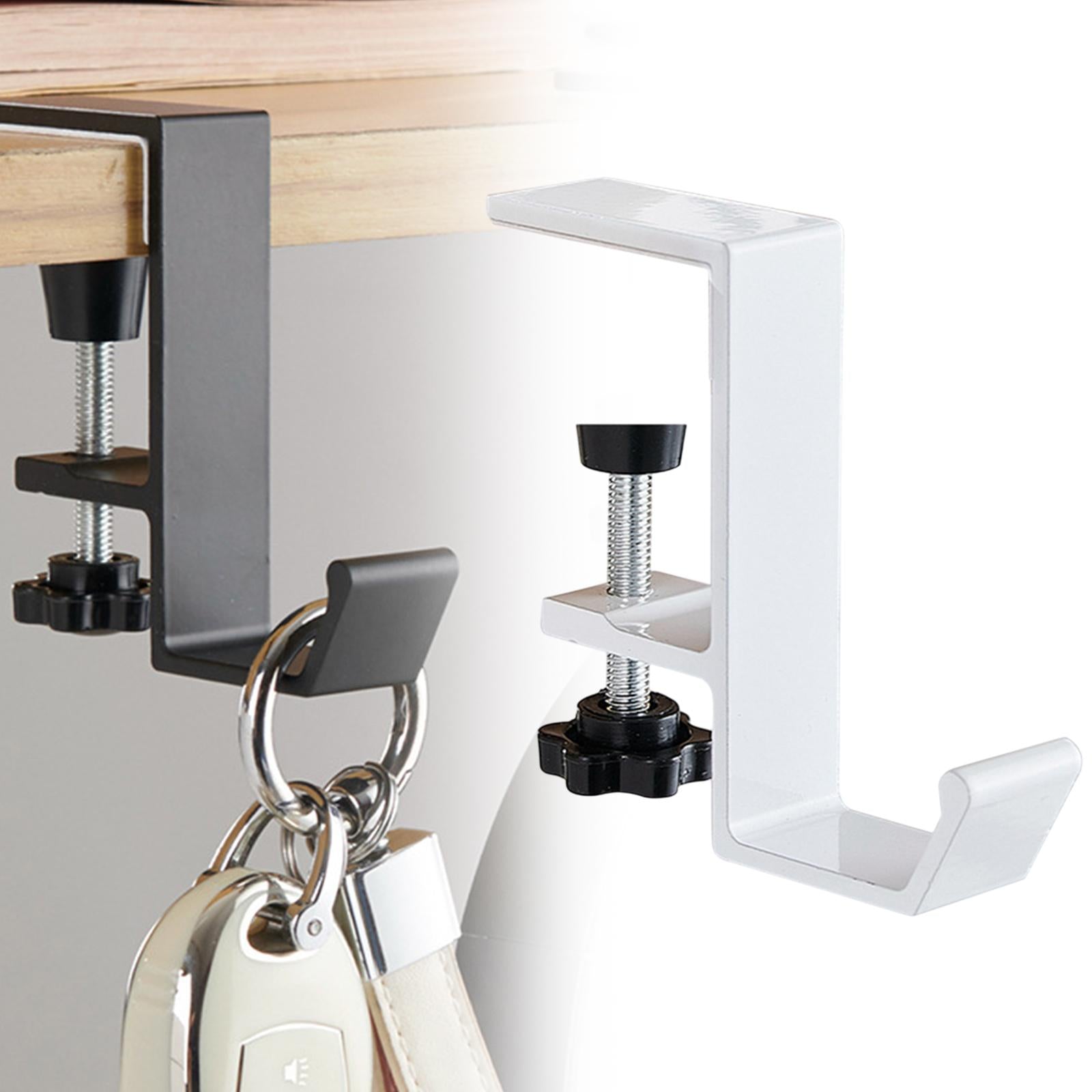 Schoolbag Hanger Stand for Table Backpack Hanger for School Students Clothes White
