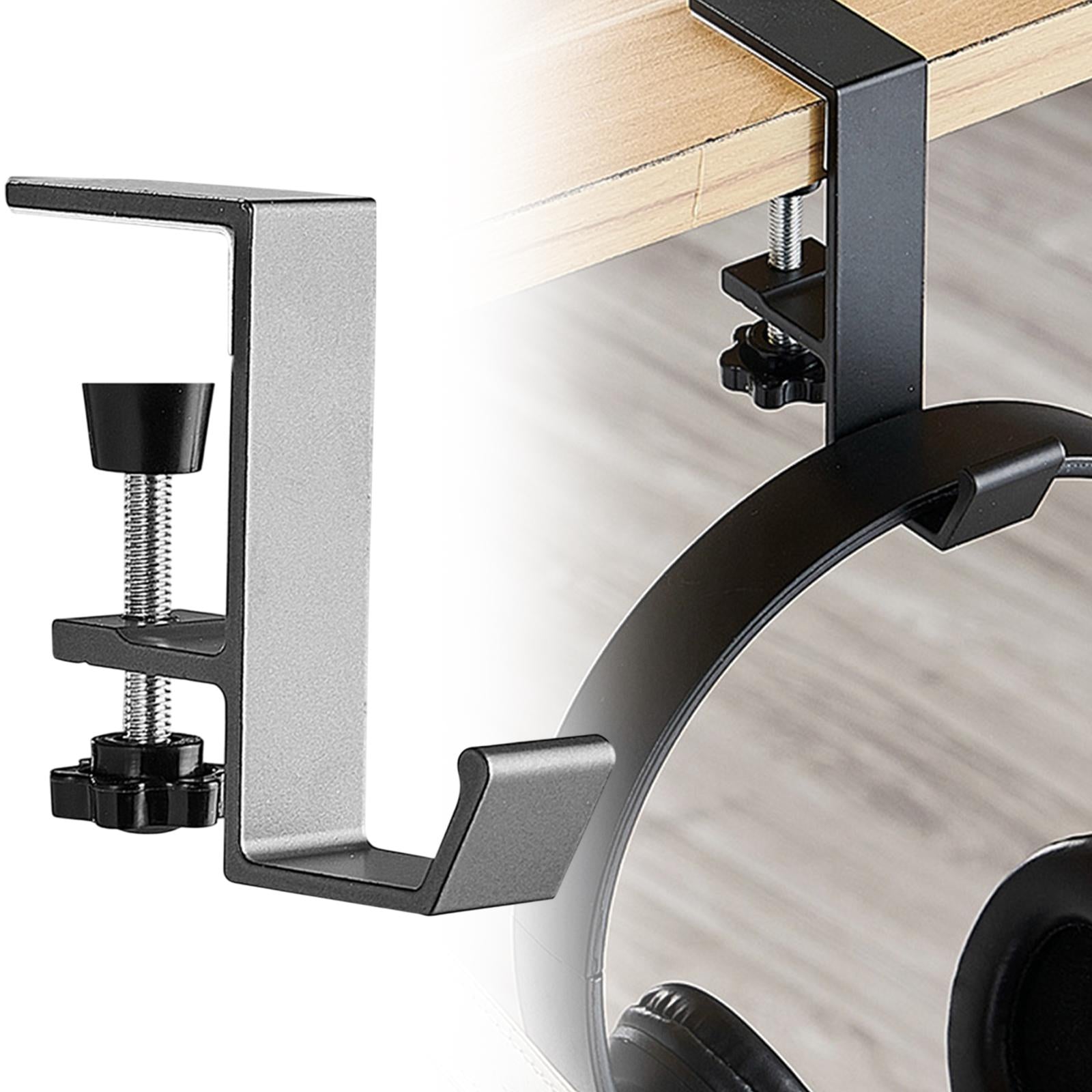 Schoolbag Hanger Stand for Table Backpack Hanger for School Students Clothes Gray