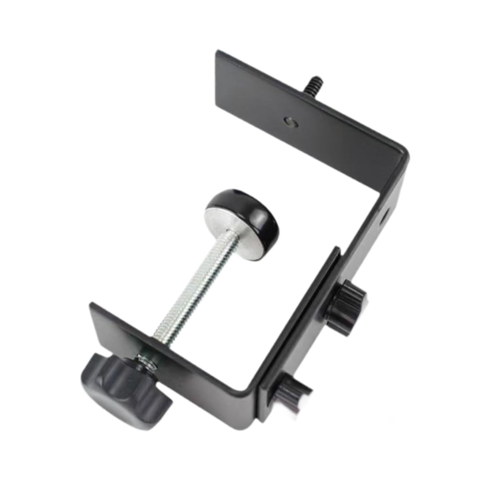 Desk Clamp Adjustable Work Surface Mounting Bracket for Shelves Photo Studio