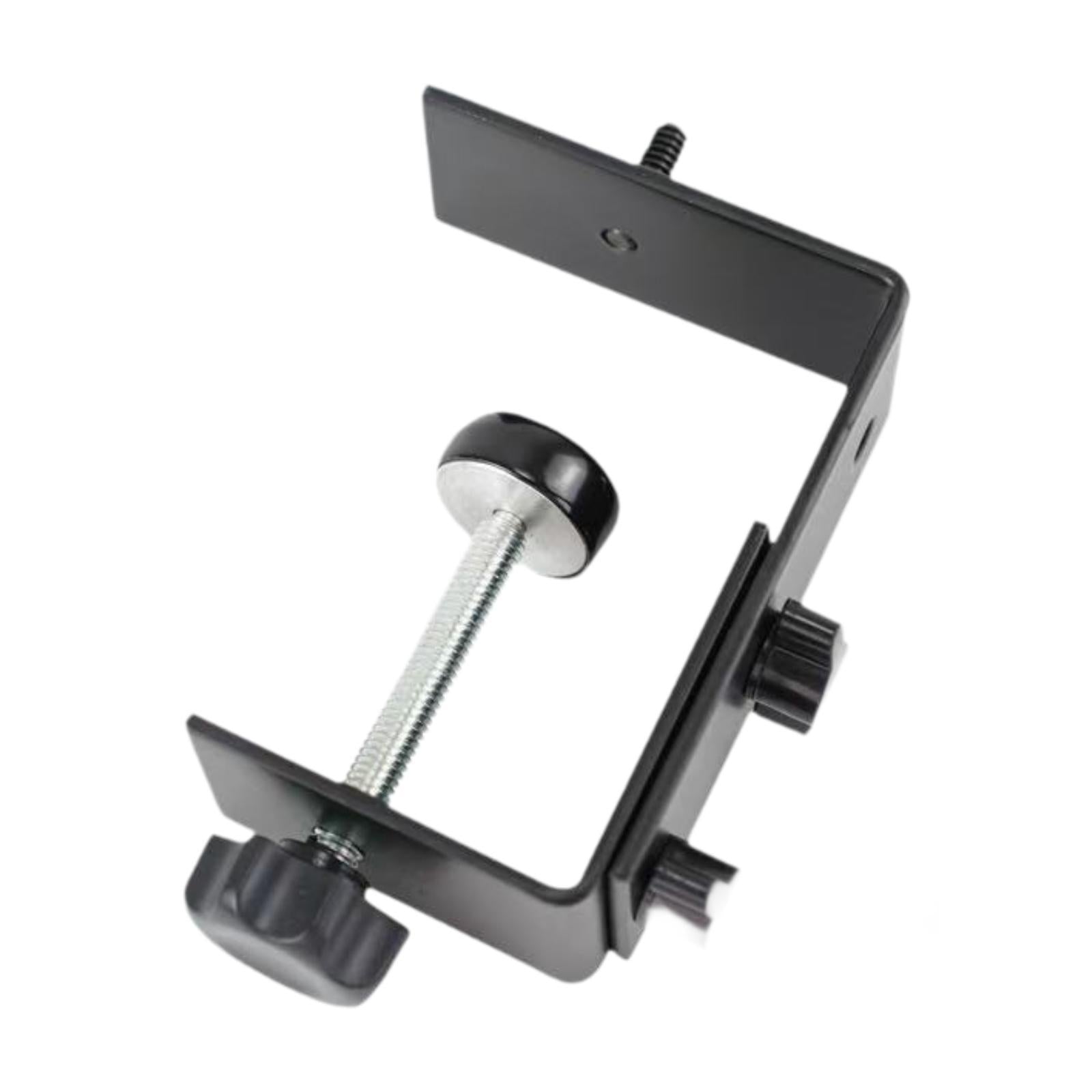 Desk Clamp Adjustable Work Surface Mounting Bracket for Shelves Photo Studio