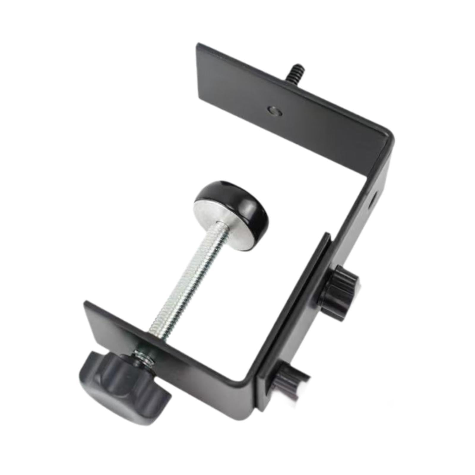 Desk Clamp Adjustable Work Surface Mounting Bracket for Shelves Photo Studio