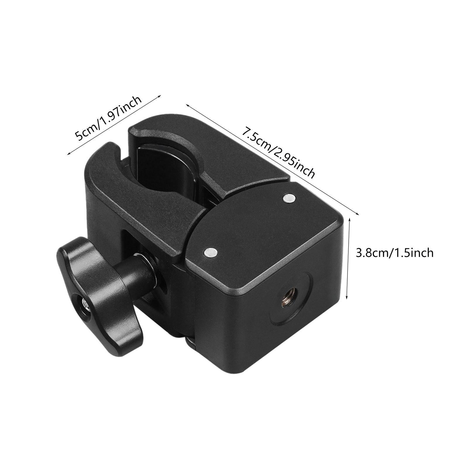 C Clamp Base Stand Mounting Accessory 1.5-4.5 cm Adjustable Thick Desk Clamp Style A