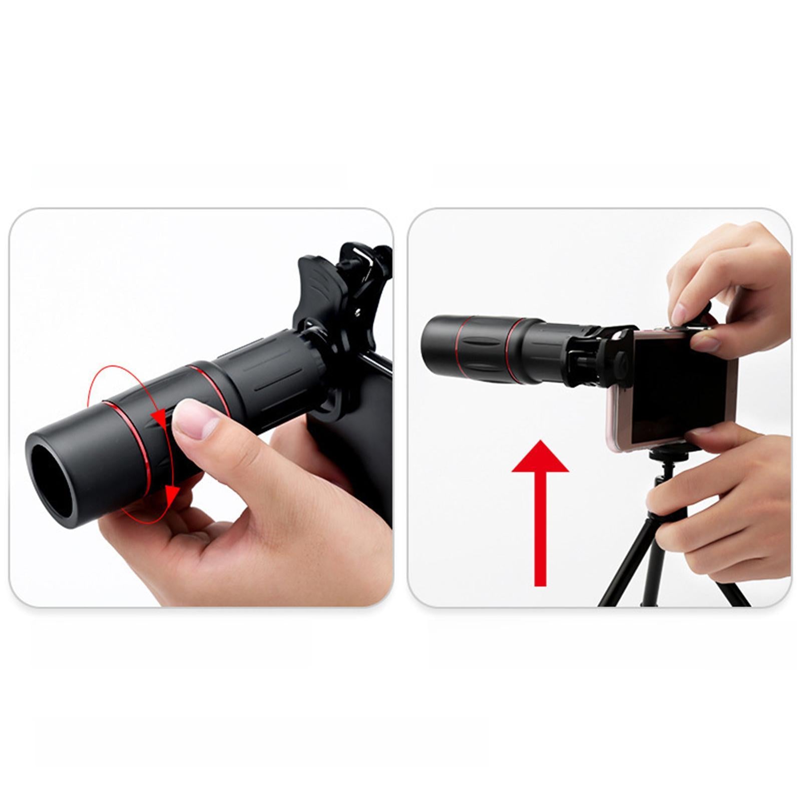 Monocular Telescope for Smartphone Telescope for Stargazing Wildlife Concert