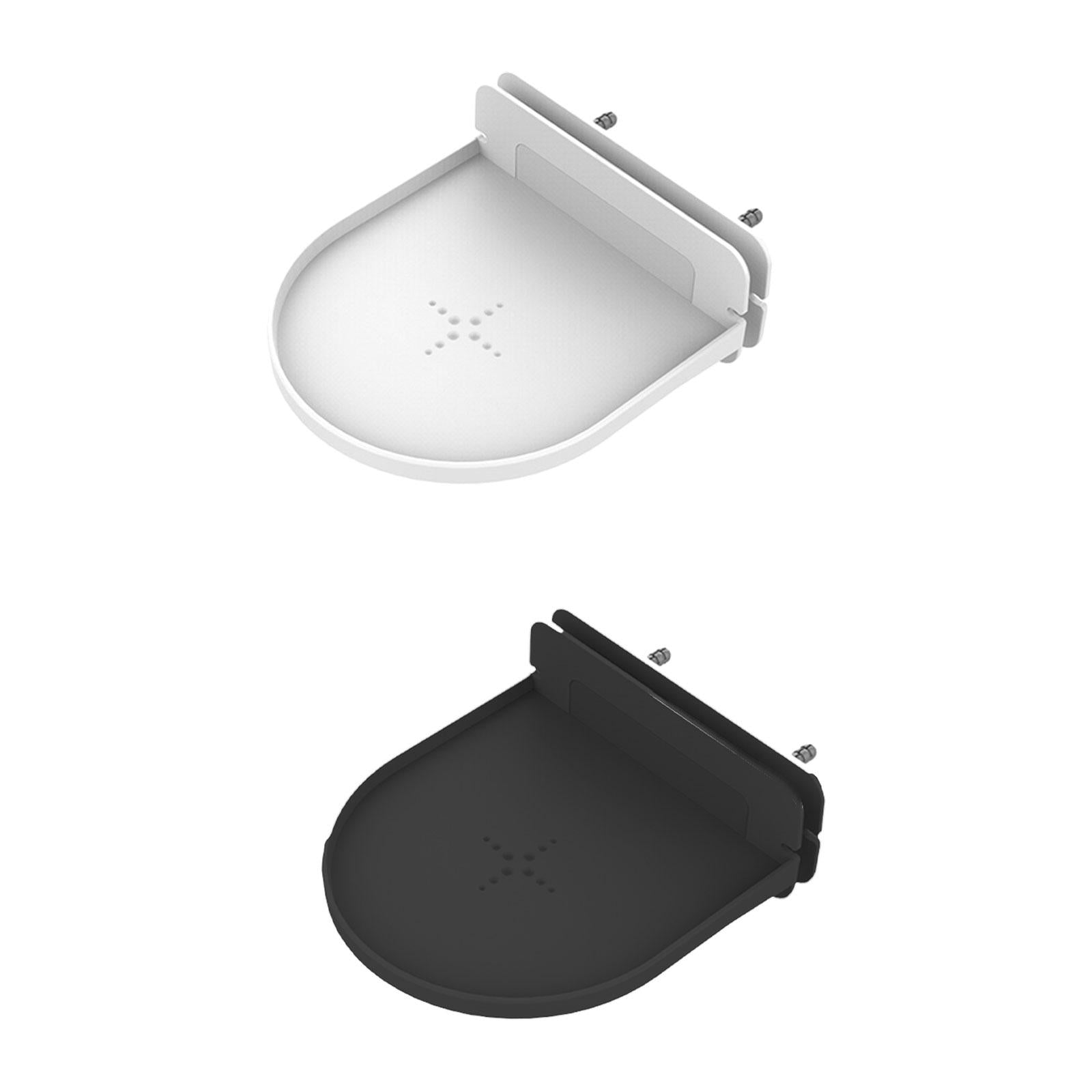 Wall Mount Speaker Holder Stable Universal Decoration Router Wall Mount white