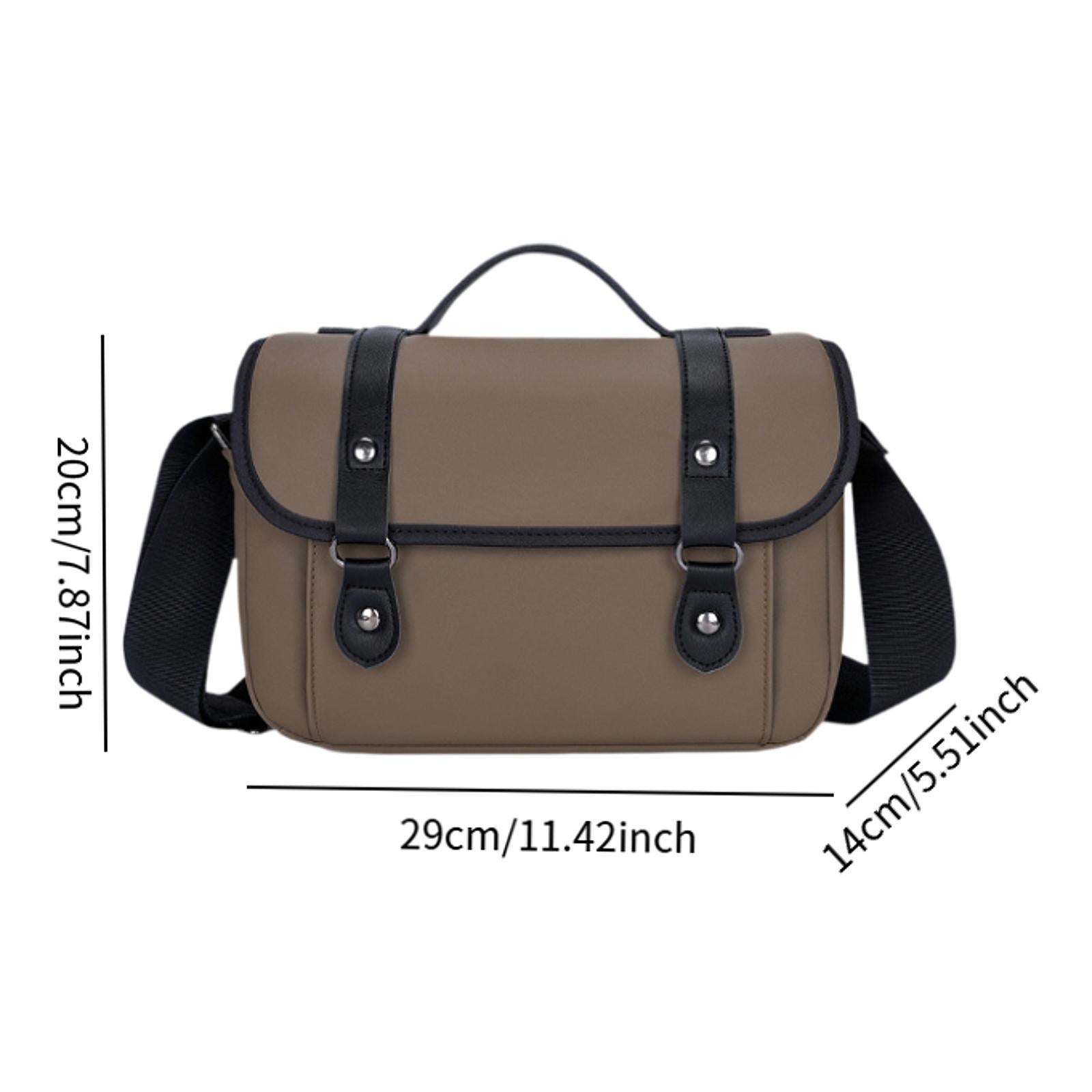 Digital Camera Bag Protection Water Resistant Lightweight Camera Travel Case Dark Khaki