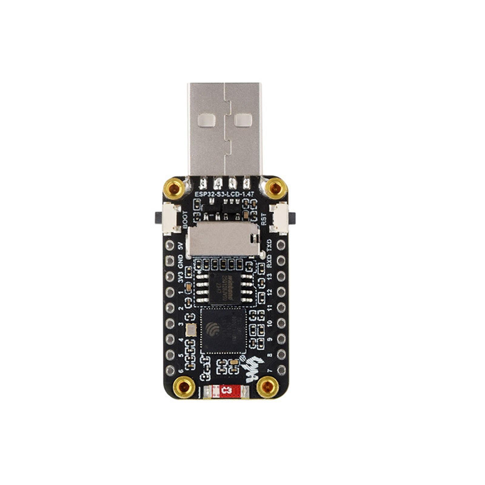 1.47inch Display Development Board Compact Sturdy LCD Display 172×320 Pixels