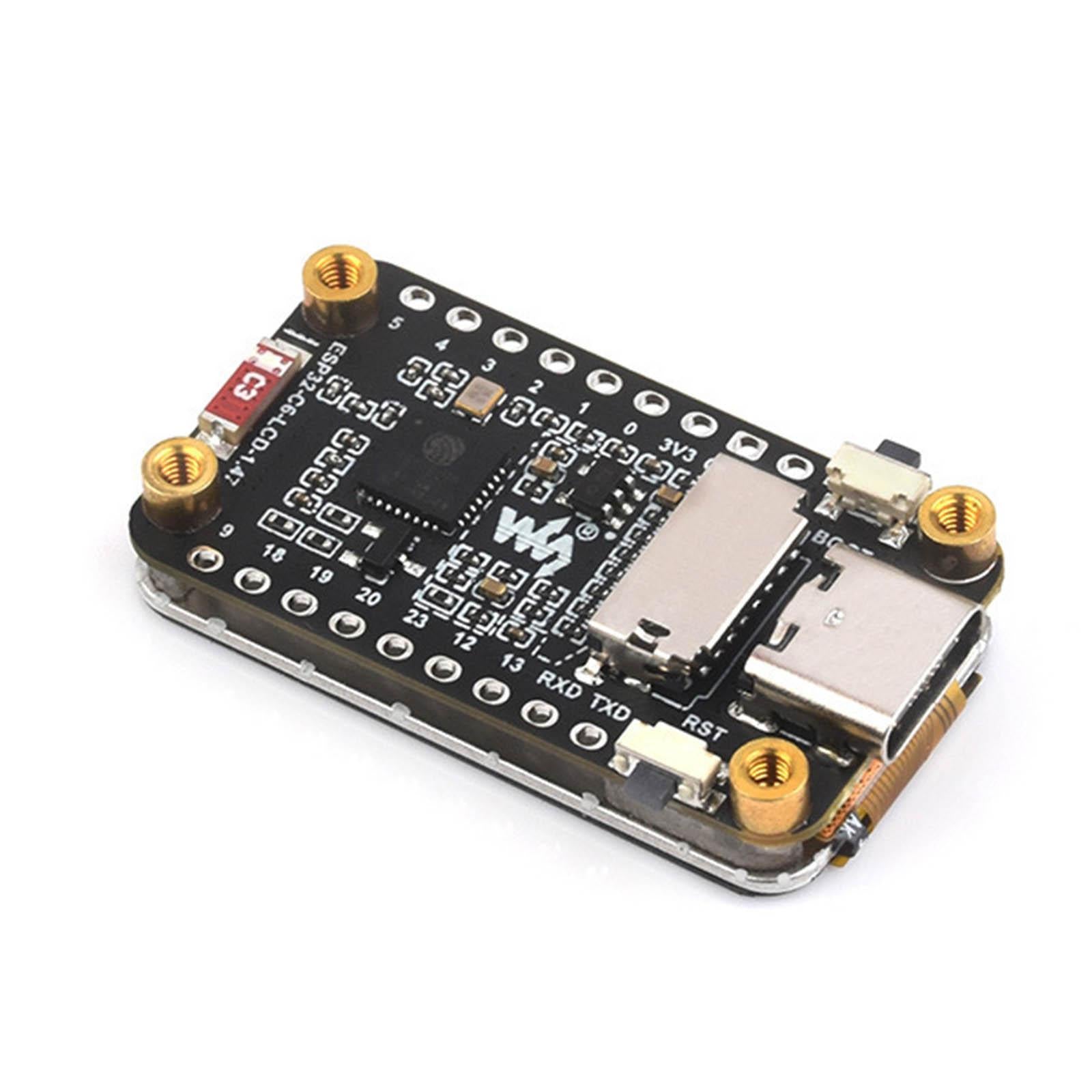 LCD Display Development Board ESP32-c6 Stable 1.47inch Screen for Hmi Adults Type A