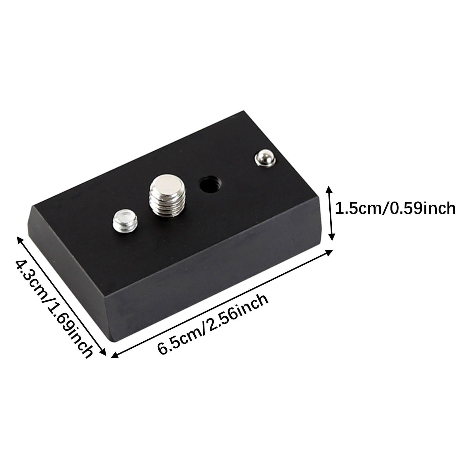 Dovetail Mounting Plate Sturdy Professional Metal Connect Camera Replacement