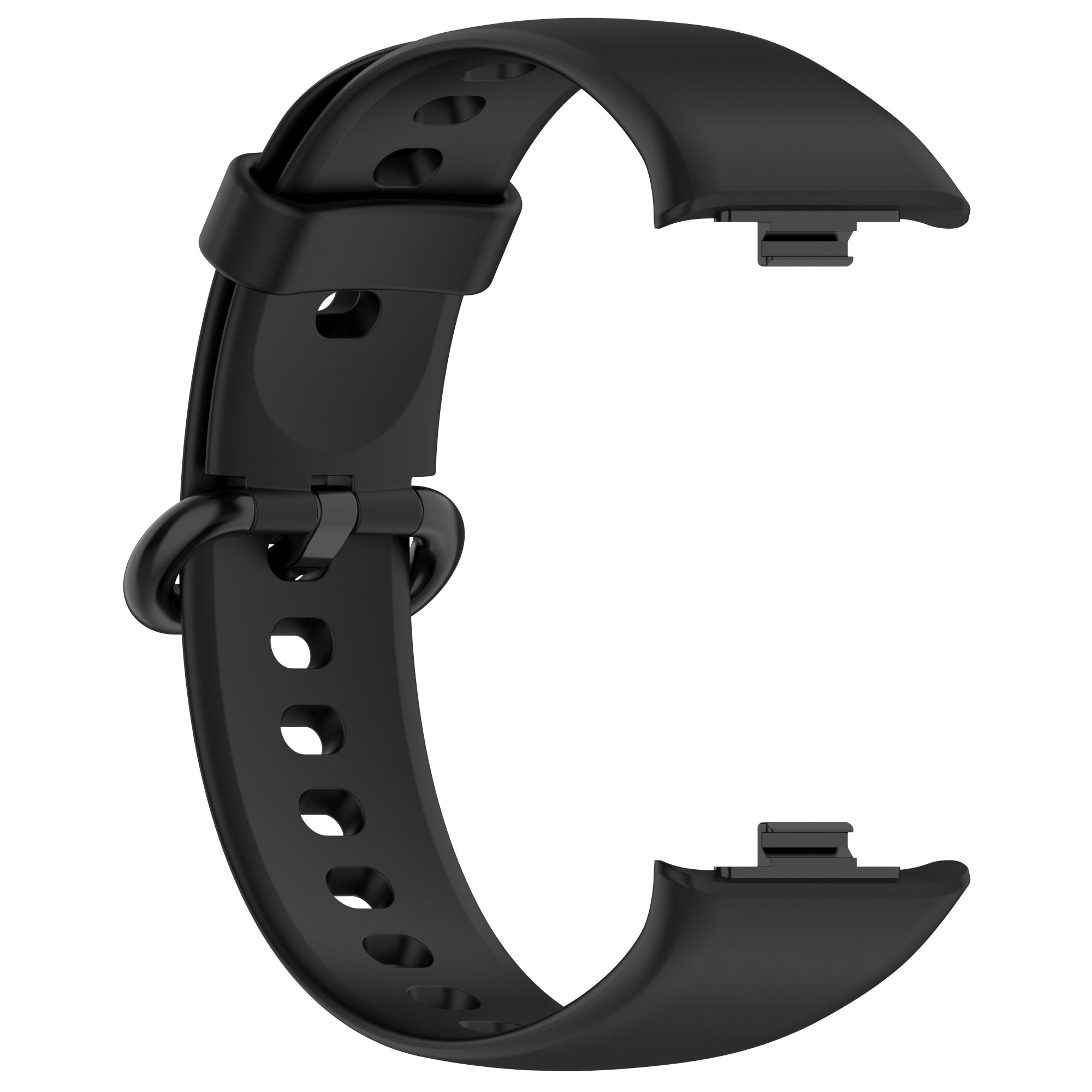 Wrist Band for Xiaomi Redmi Watch 4 Soft Silicone Smartwatch Bracelet Strap - Black