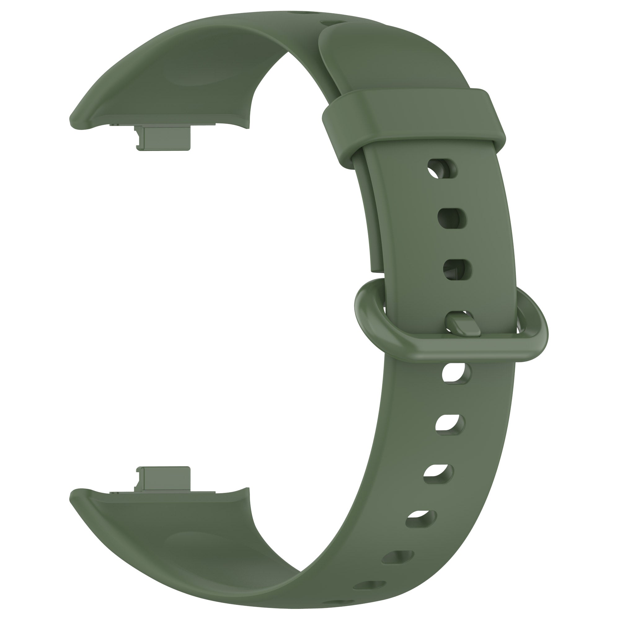 Wrist Band for Xiaomi Redmi Watch 4 Soft Silicone Smartwatch Bracelet Strap - Dark Green