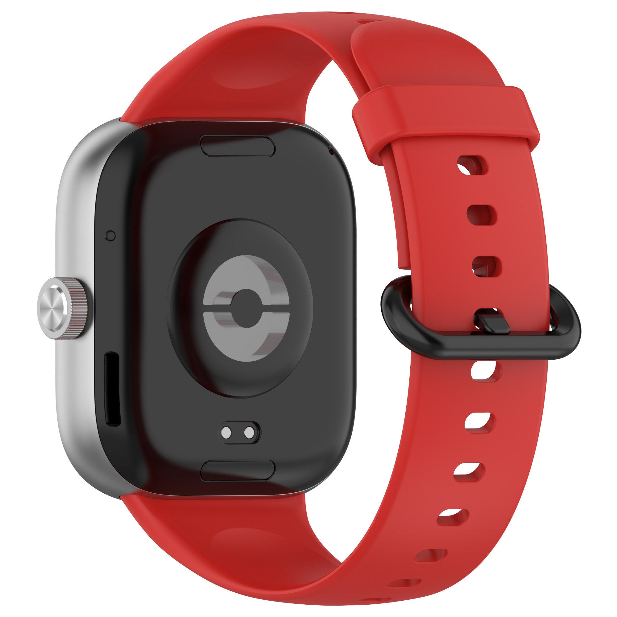 Wrist Band for Xiaomi Redmi Watch 4 Soft Silicone Smartwatch Bracelet Strap - Red