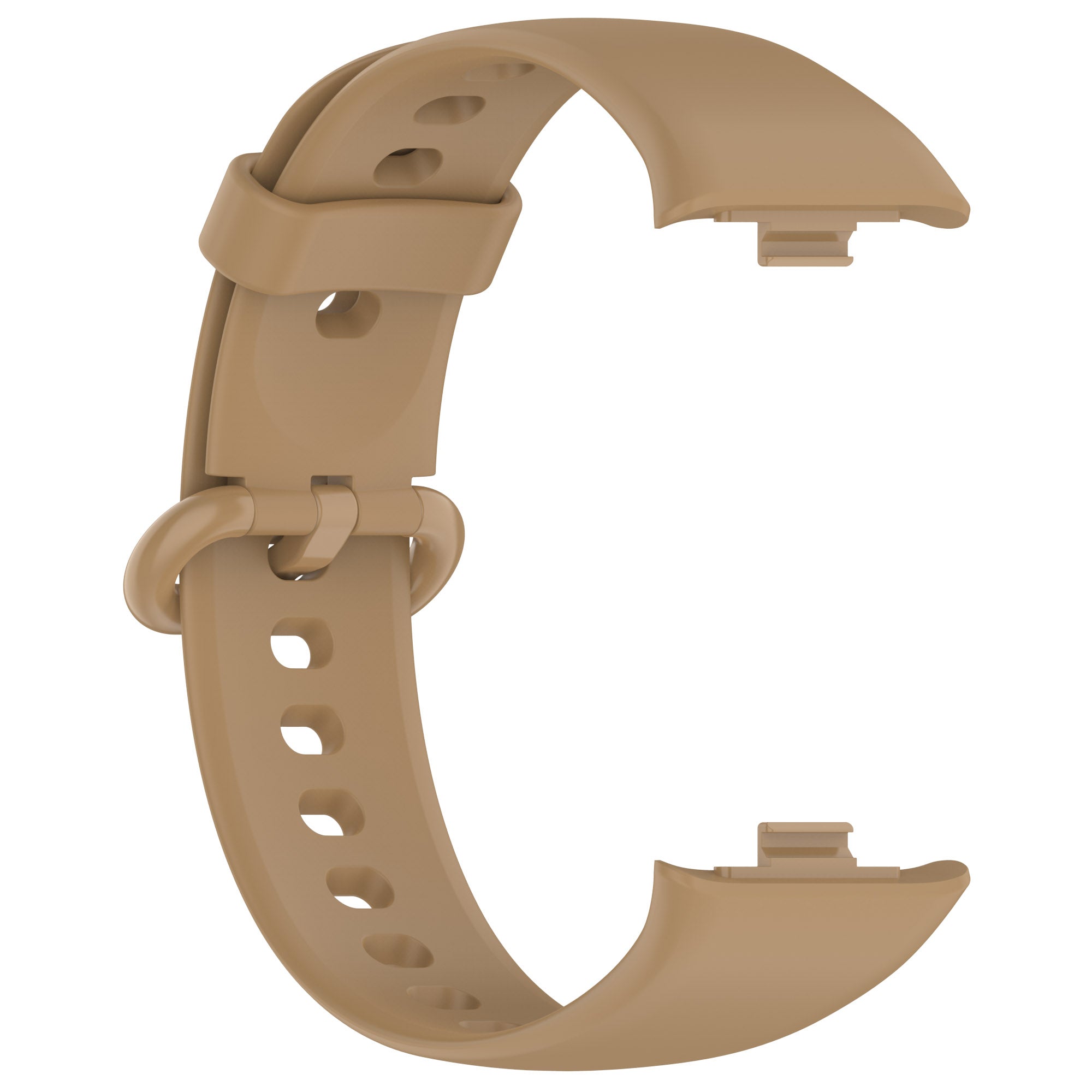 Wrist Band for Xiaomi Redmi Watch 4 Soft Silicone Smartwatch Bracelet Strap - Coffee