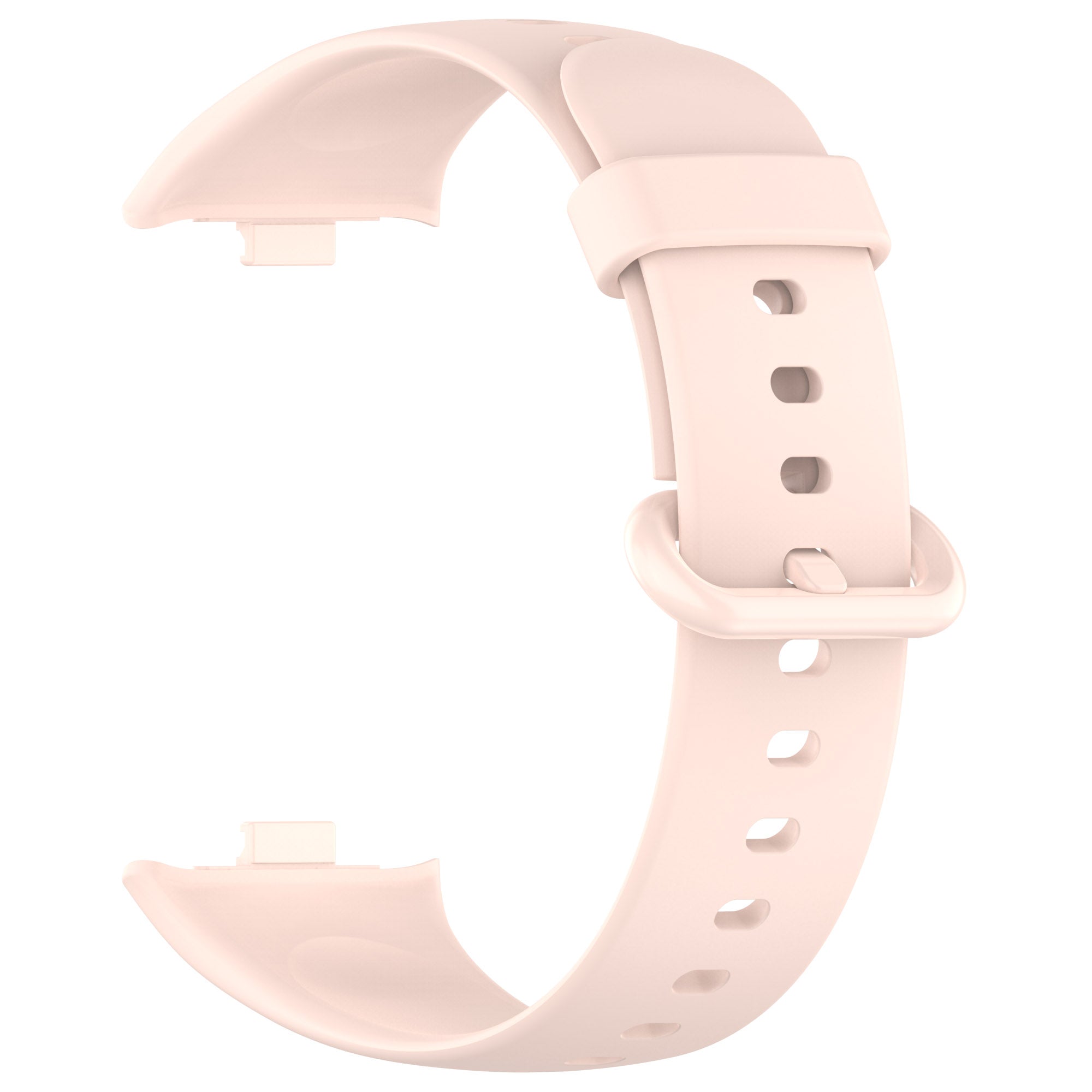 Wrist Band for Xiaomi Redmi Watch 4 Soft Silicone Smartwatch Bracelet Strap - Light Pink