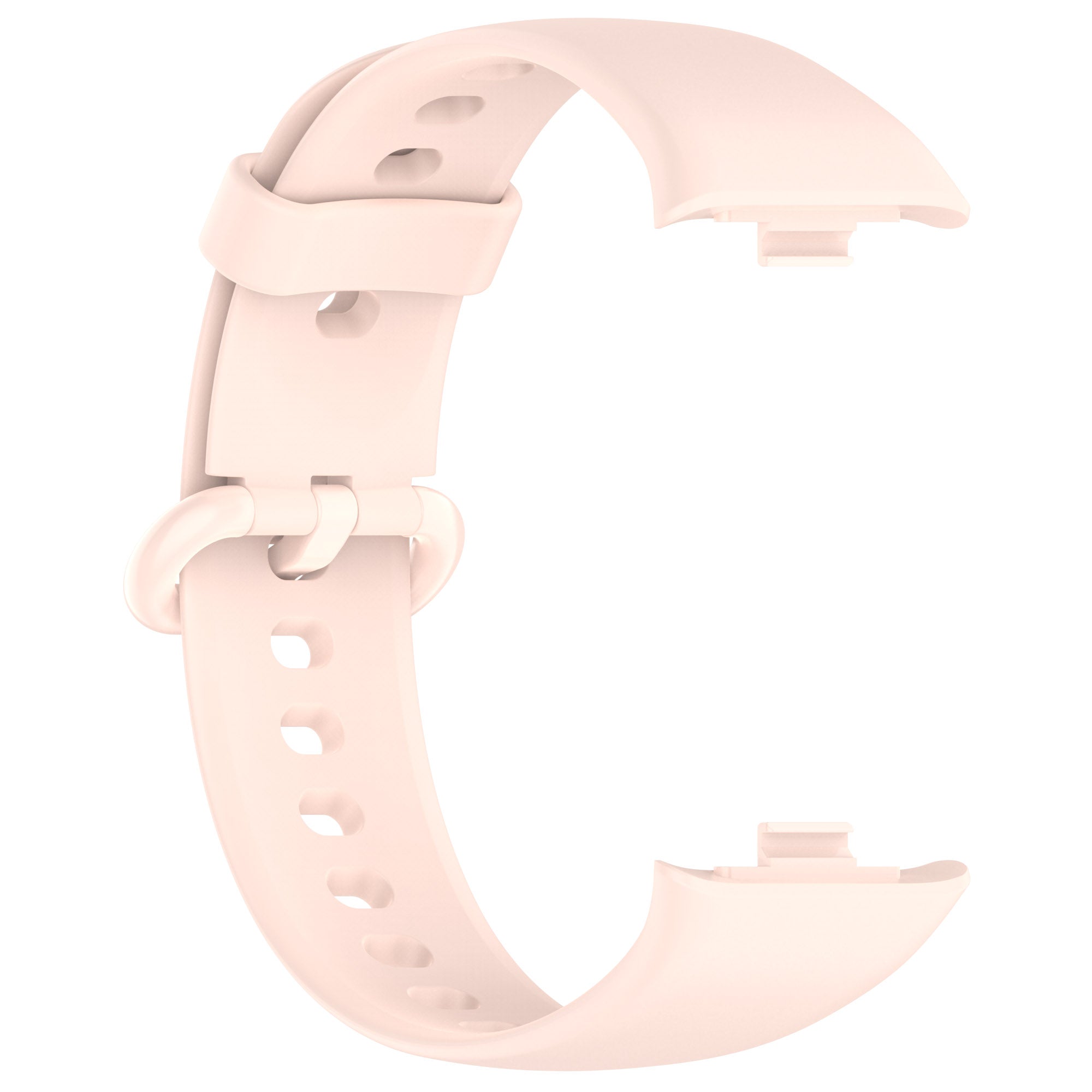 Wrist Band for Xiaomi Redmi Watch 4 Soft Silicone Smartwatch Bracelet Strap - Light Pink