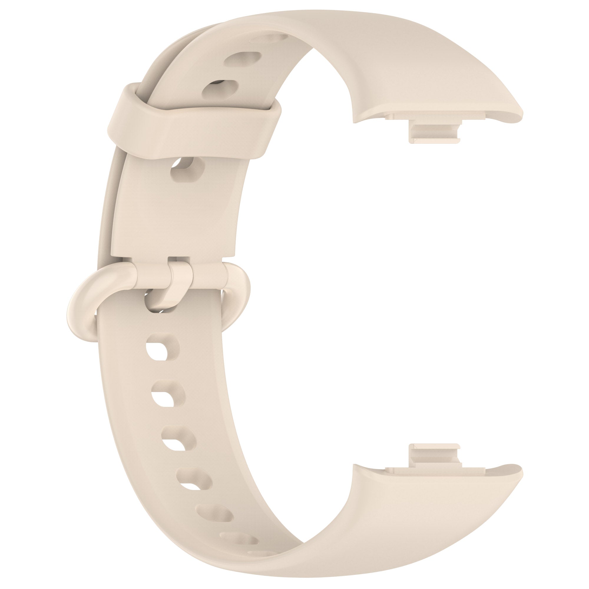 Wrist Band for Xiaomi Redmi Watch 4 Soft Silicone Smartwatch Bracelet Strap - Beige