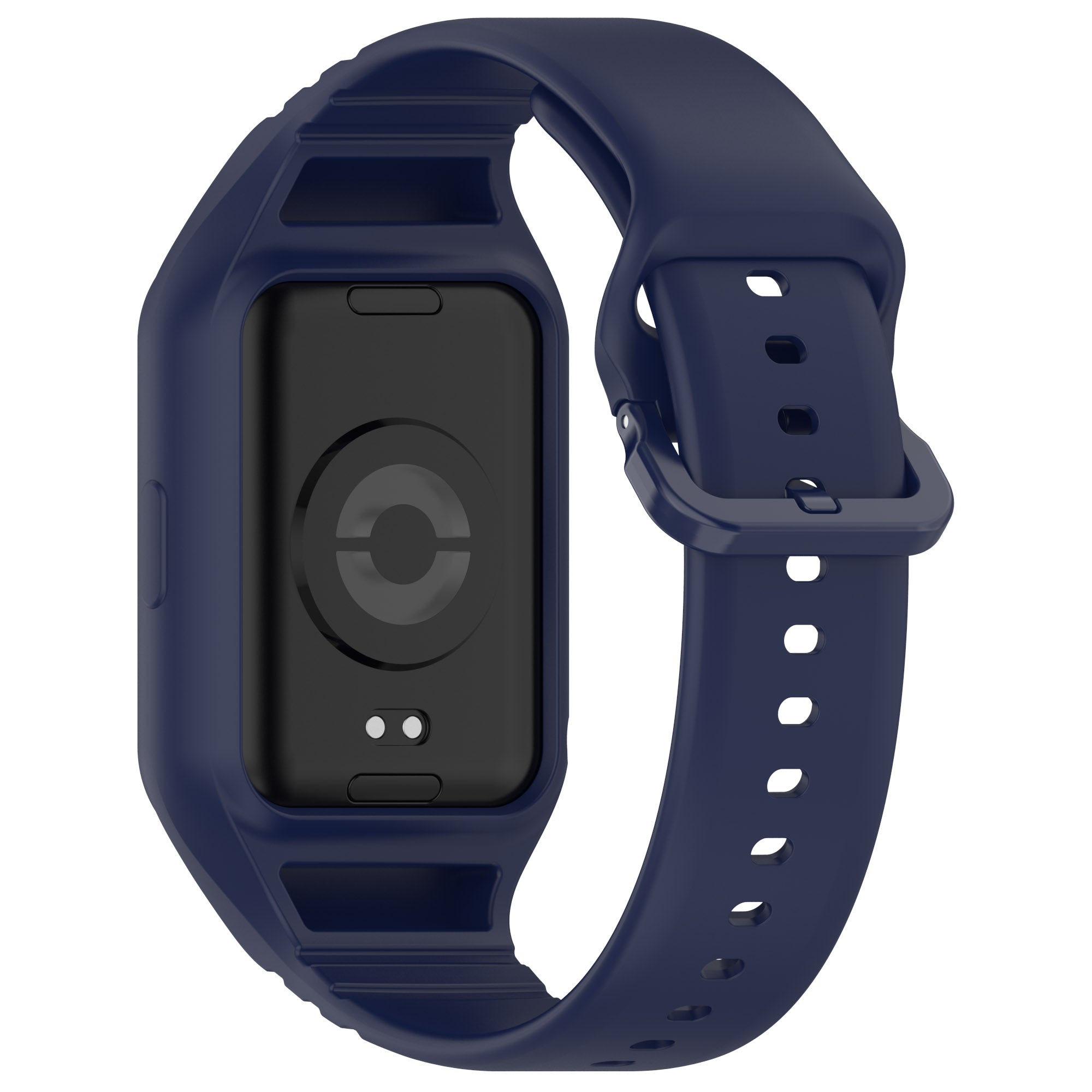 For Xiaomi Smart Band 8 Pro Easily Adjustable Watch Strap Flexible Silicone Wrist Band - Navy Blue