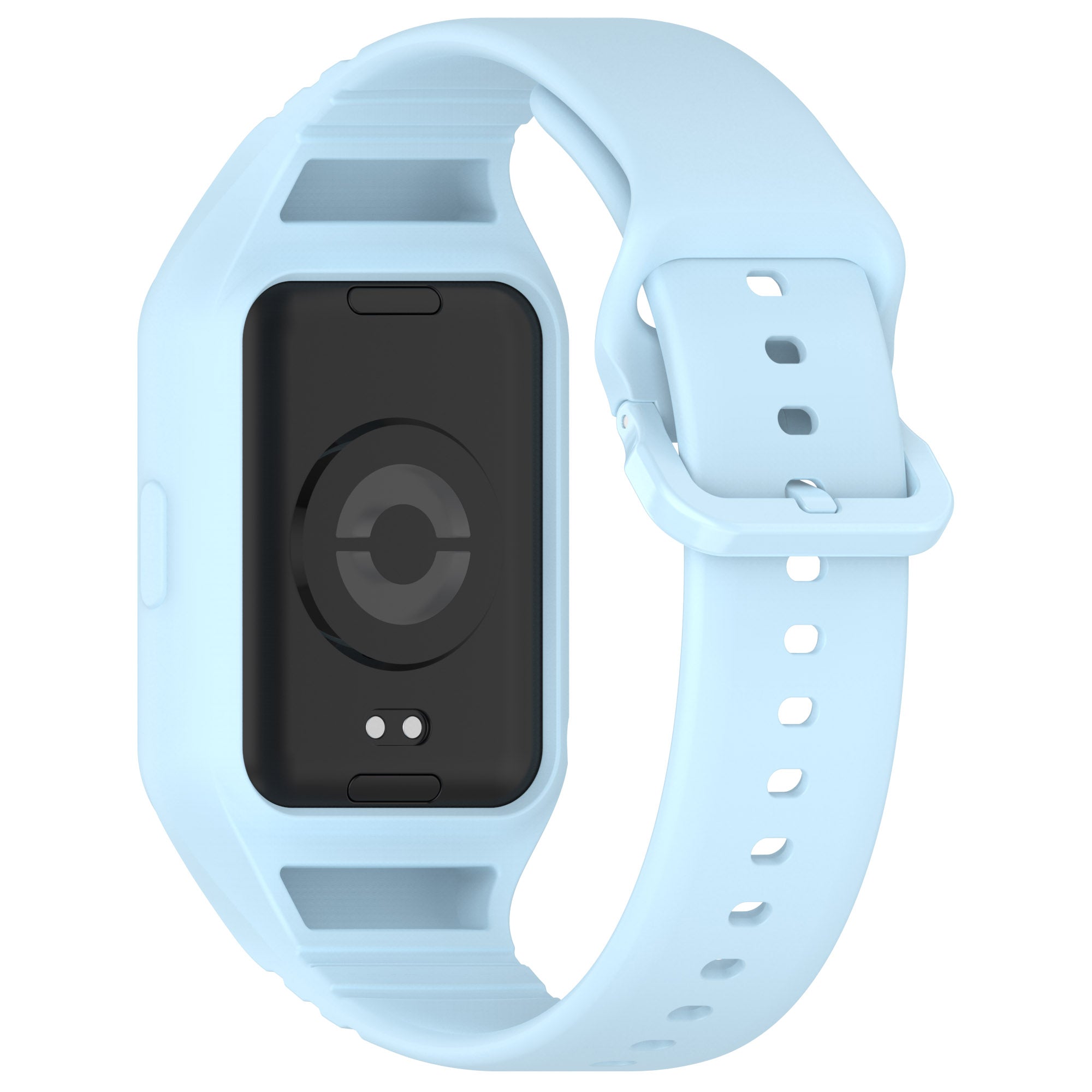 For Xiaomi Smart Band 8 Pro Easily Adjustable Watch Strap Flexible Silicone Wrist Band - Baby Blue