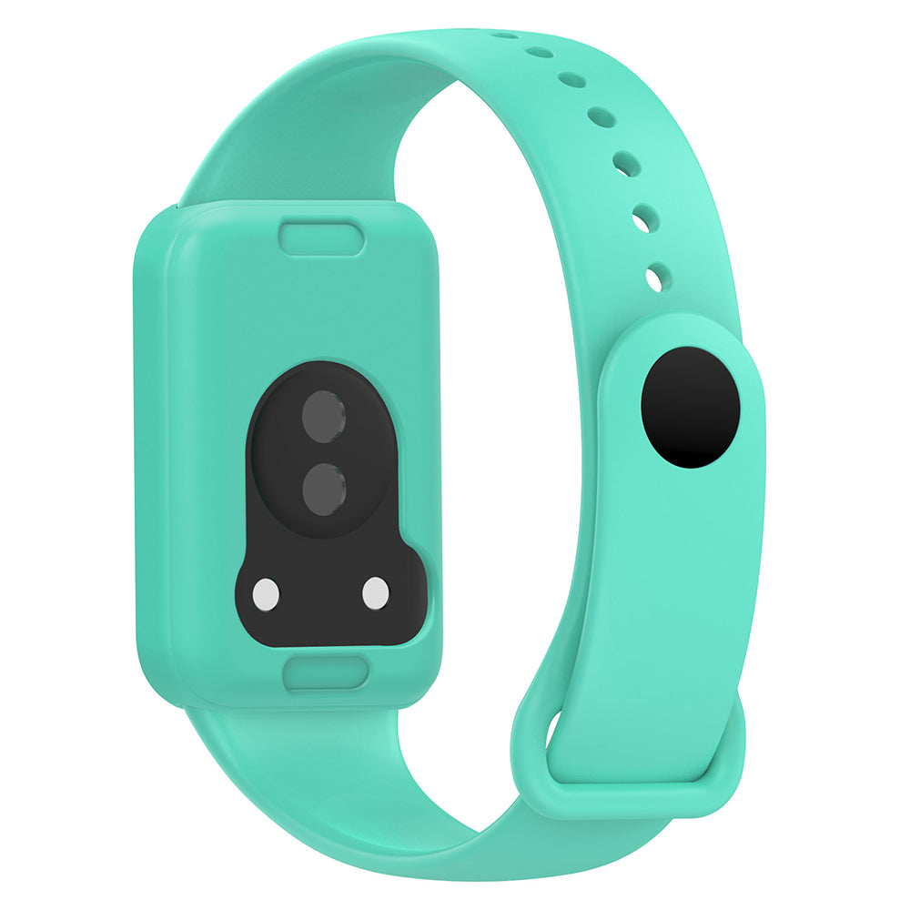 For Honor Band 9 Silicone Watch Case Protective Bumper Frame - Teal