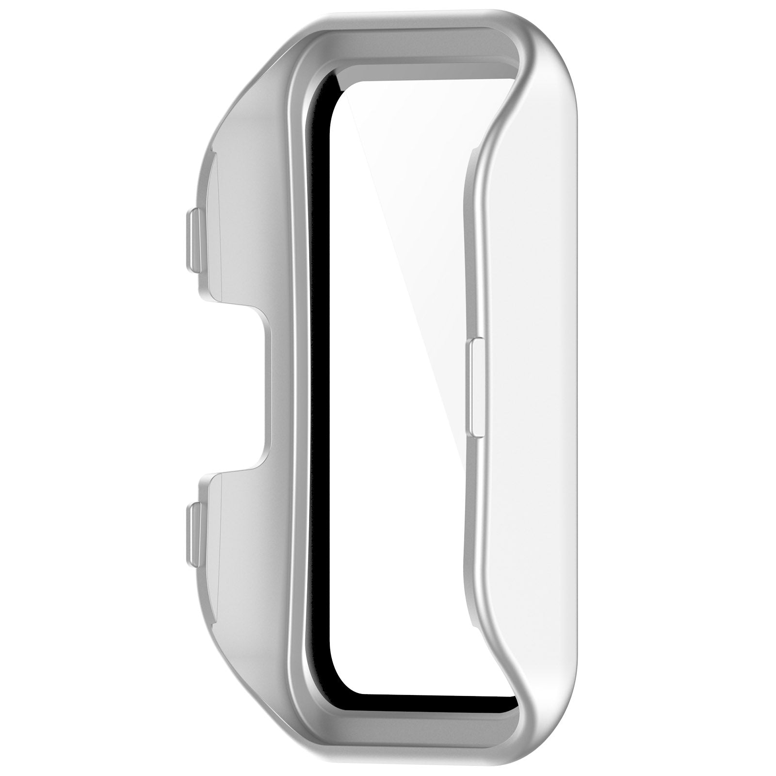 For Huawei Band 8 / 8 NFC / 9 / 9 NFC Hard PC Watch Cover with Tempered Glass Watch Screen Film - Silver