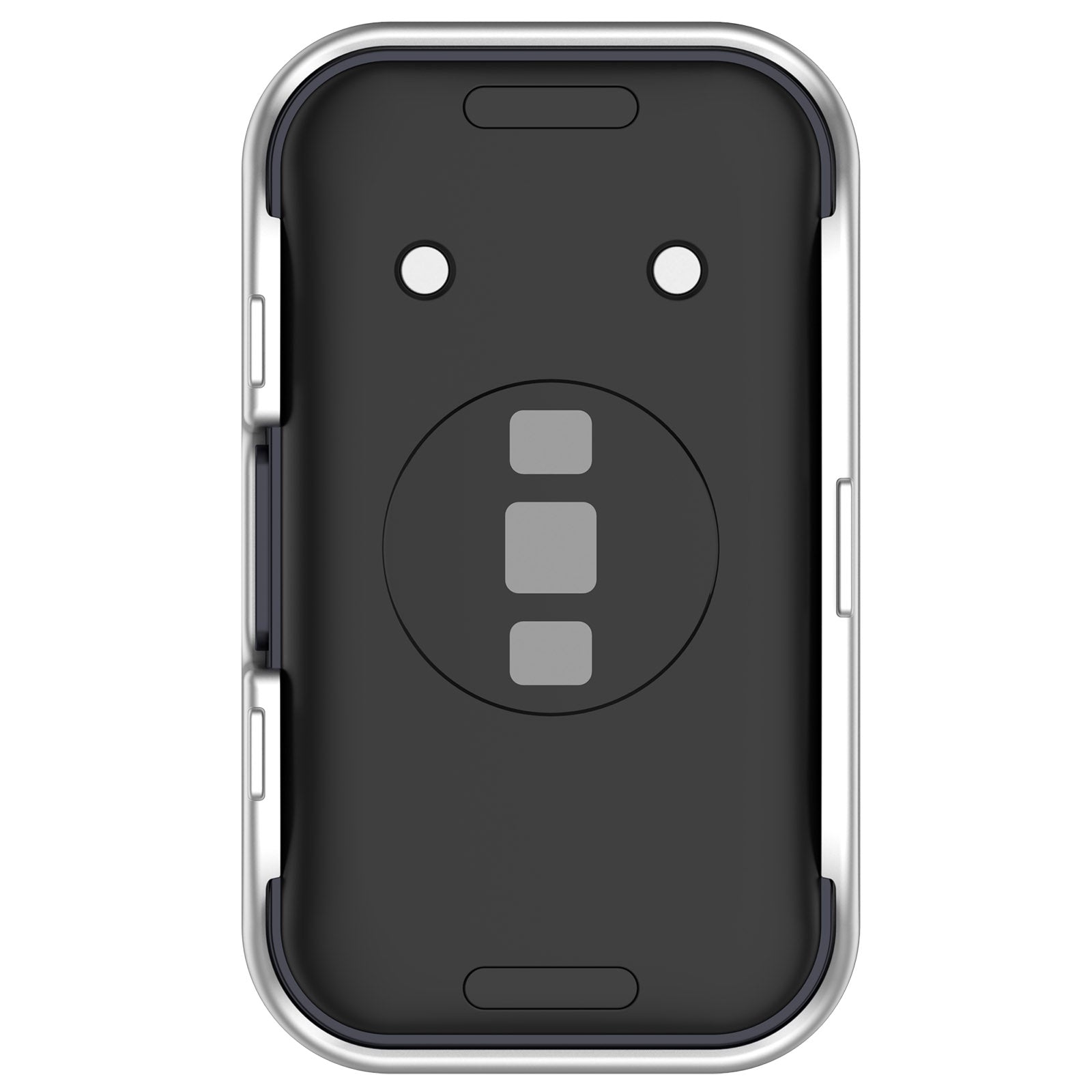 For Huawei Band 8 / 8 NFC / 9 / 9 NFC Hard PC Watch Cover with Tempered Glass Watch Screen Film - Silver