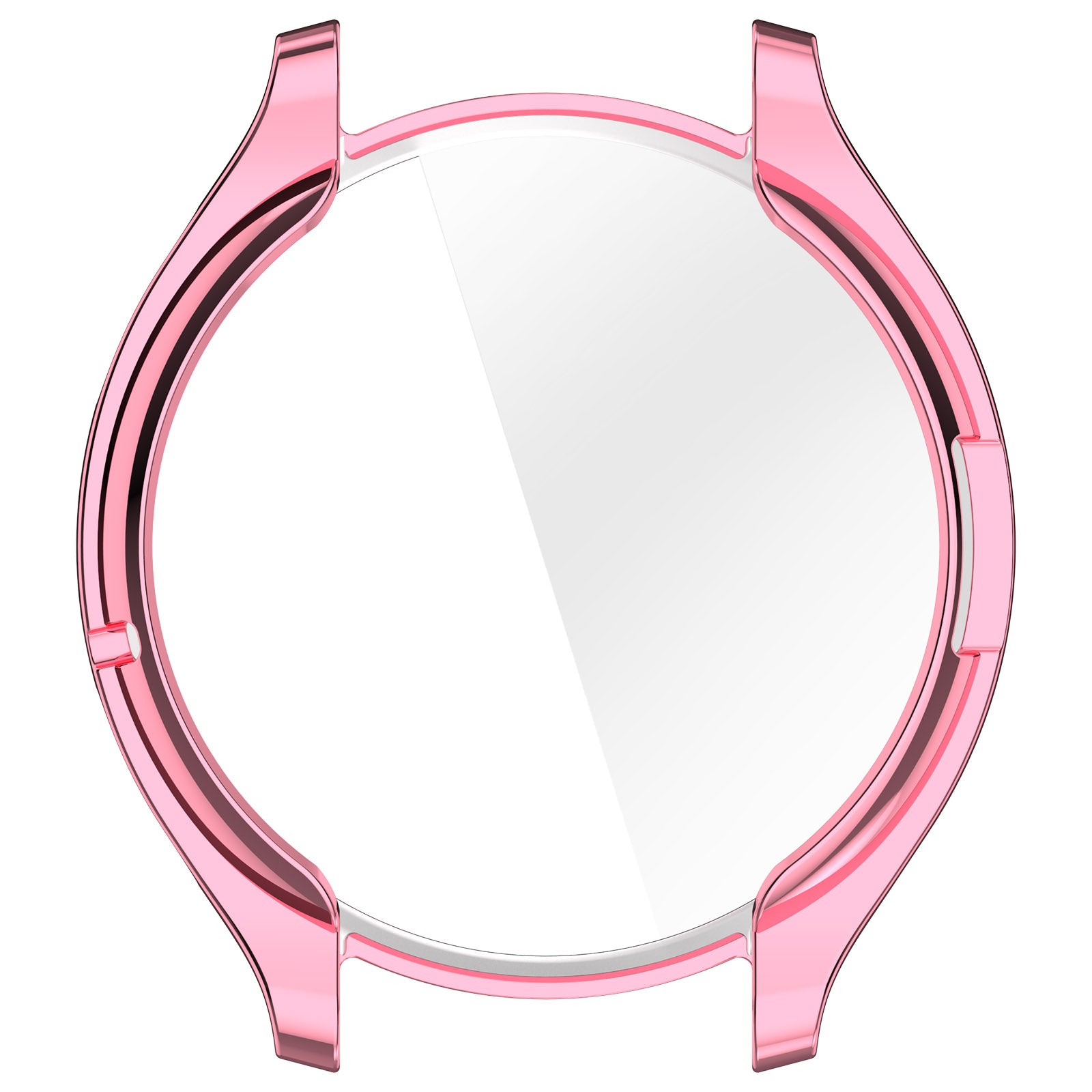 For Xiaomi Watch 2 Electroplated TPU Watch Case Full Coverage Protective Cover - Pink