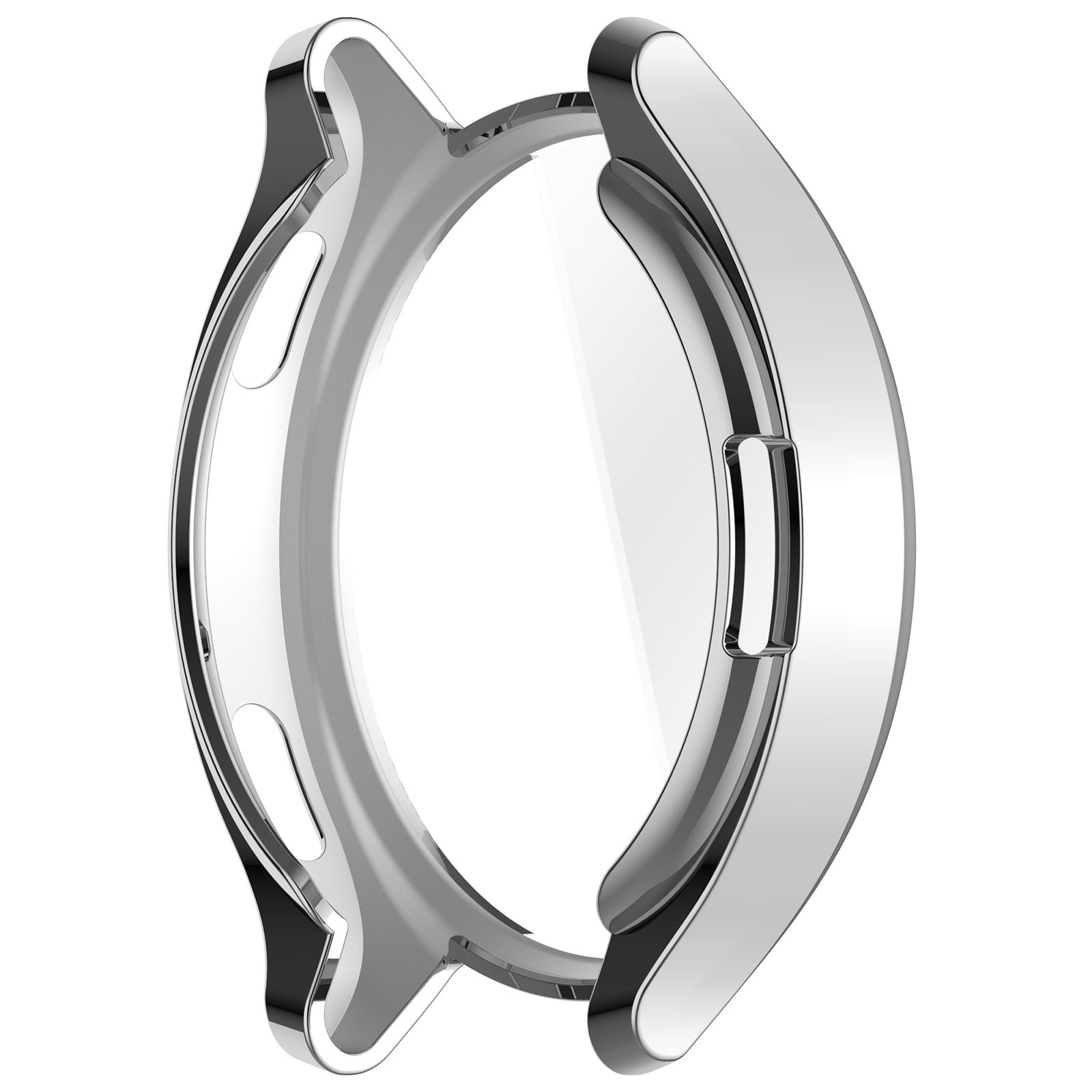 For Xiaomi Watch 2 Electroplated TPU Watch Case Full Coverage Protective Cover - Silver