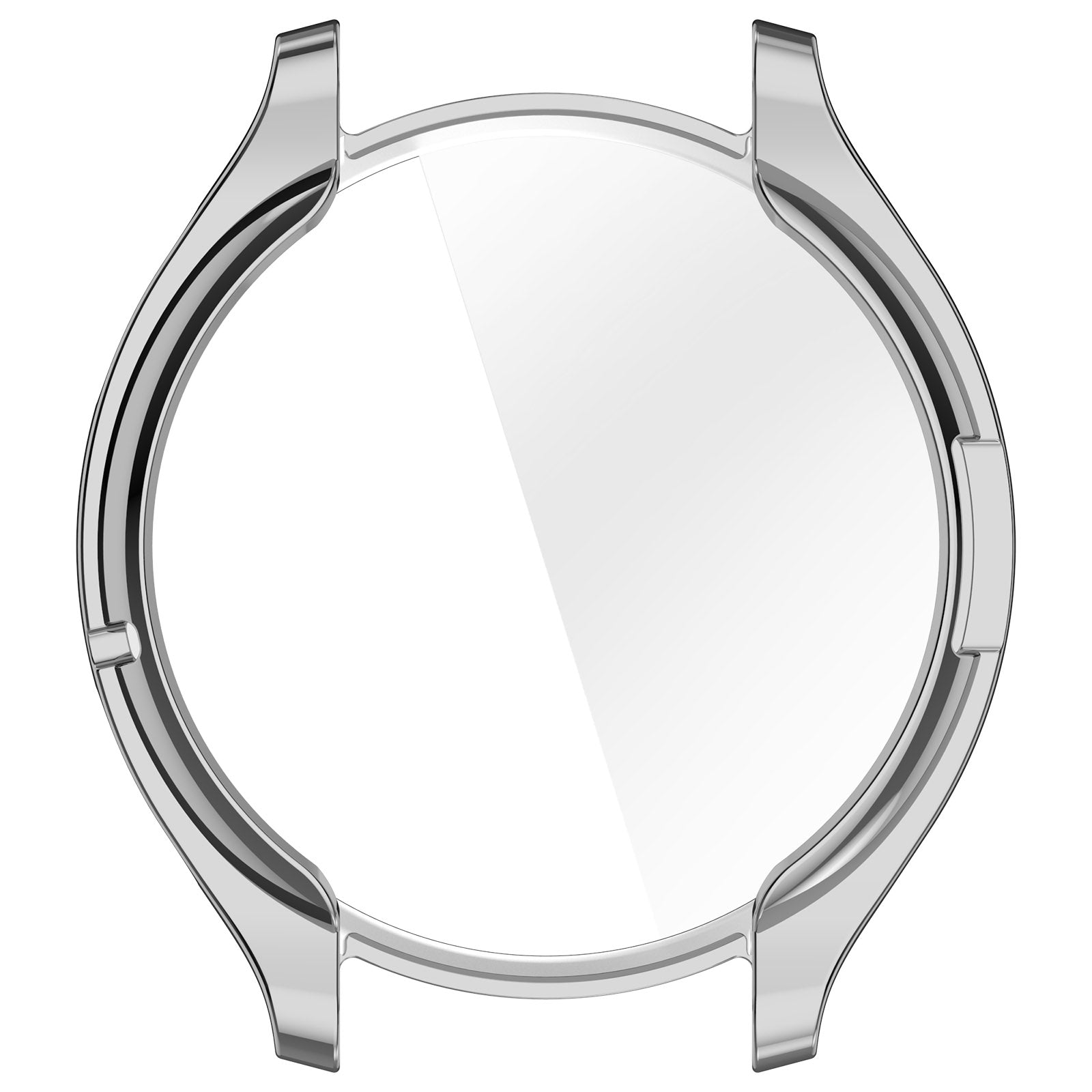 For Xiaomi Watch 2 Electroplated TPU Watch Case Full Coverage Protective Cover - Silver
